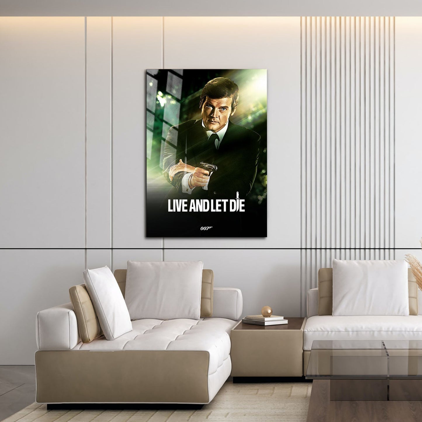 Flex Designs Metal Poster Live and Let Die Classic 16 x 24" Home Goods - Movie 1973 Movie Metal Poster
