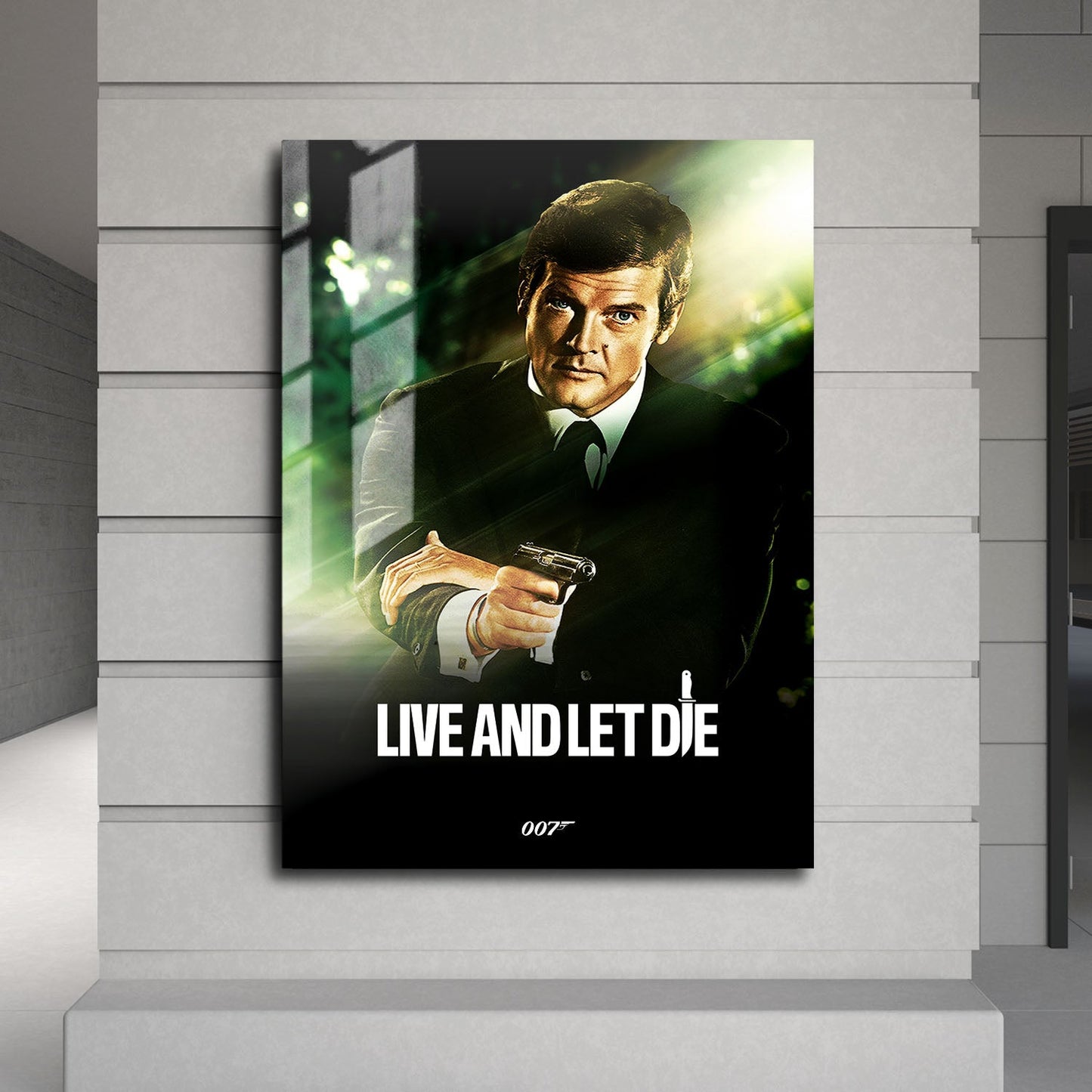 Flex Designs Metal Poster Live and Let Die Classic 24 x 36" Home Goods - Movie 1973 Movie Metal Poster
