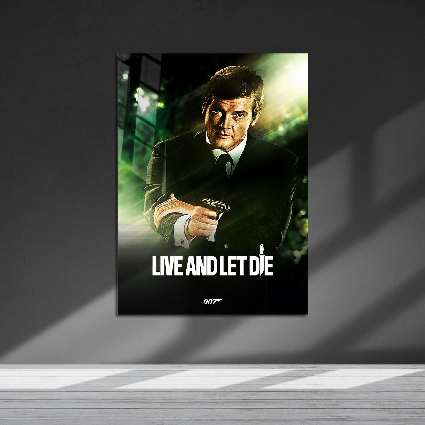 Flex Designs Metal Poster Live and Let Die Classic 5 x 7" Home Goods - Movie 1973 Movie Metal Poster
