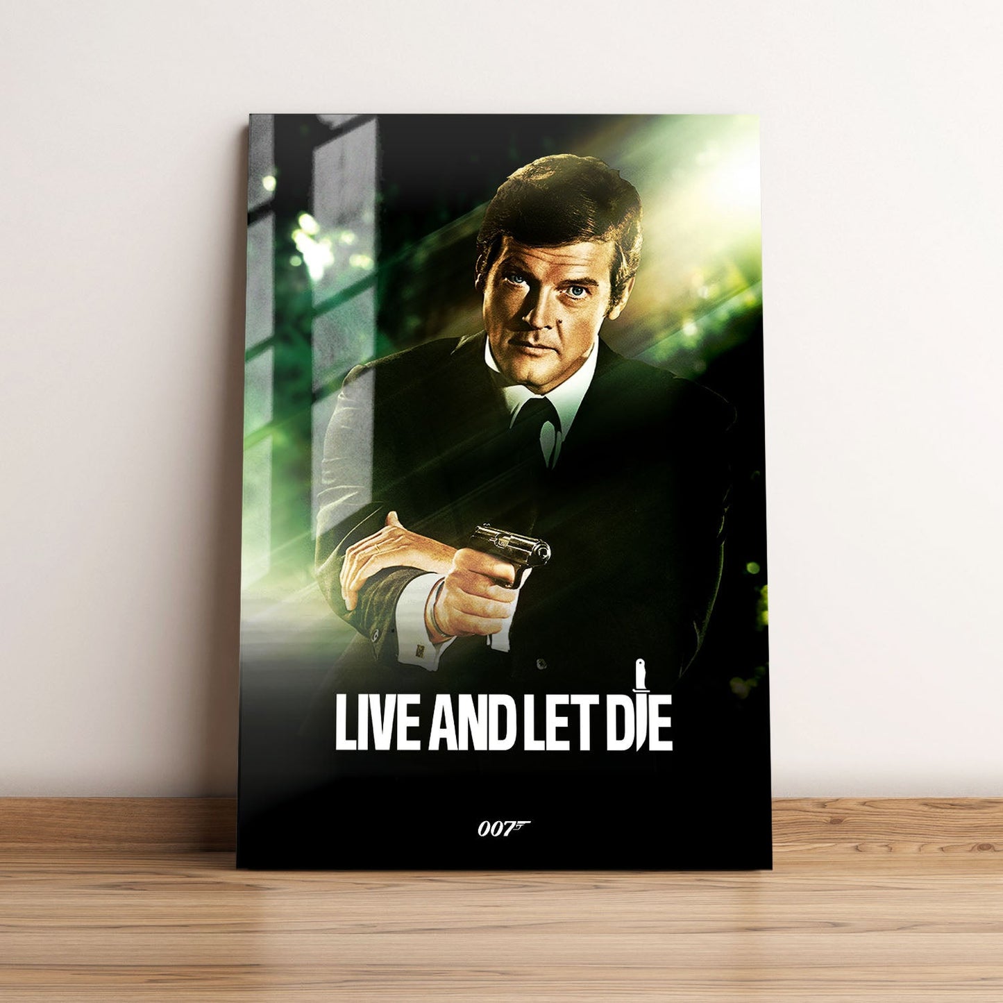 Live and Let Die Classic Movie Metal Poster