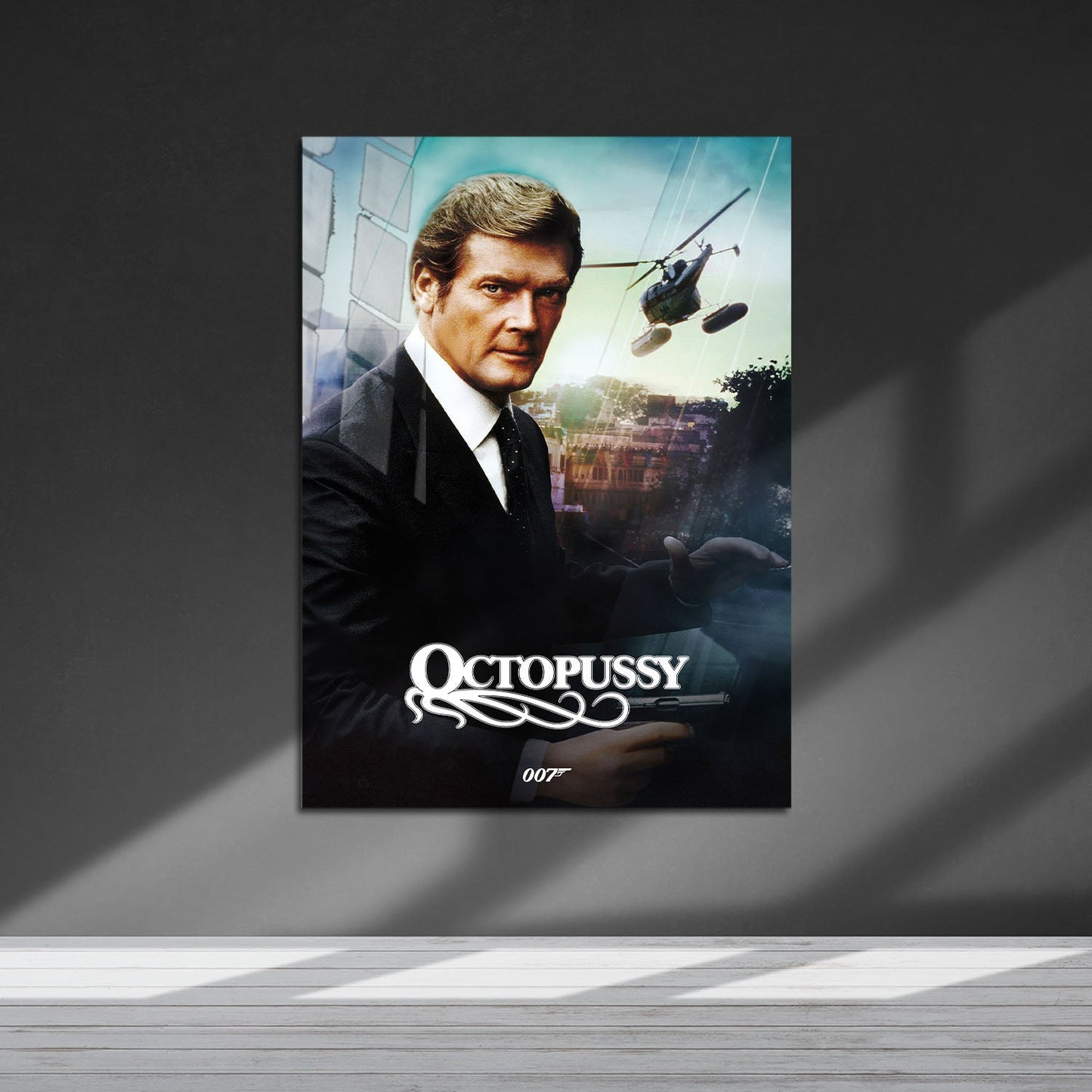 Flex Designs Metal Poster Octopussy Classic 5 x 7" Home Goods - Movie 1983 Movie Metal Poster