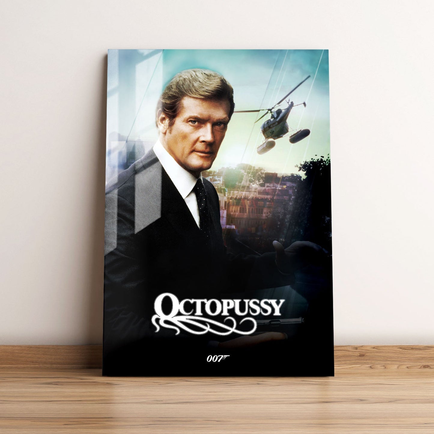 Octopussy Classic Movie Metal Poster
