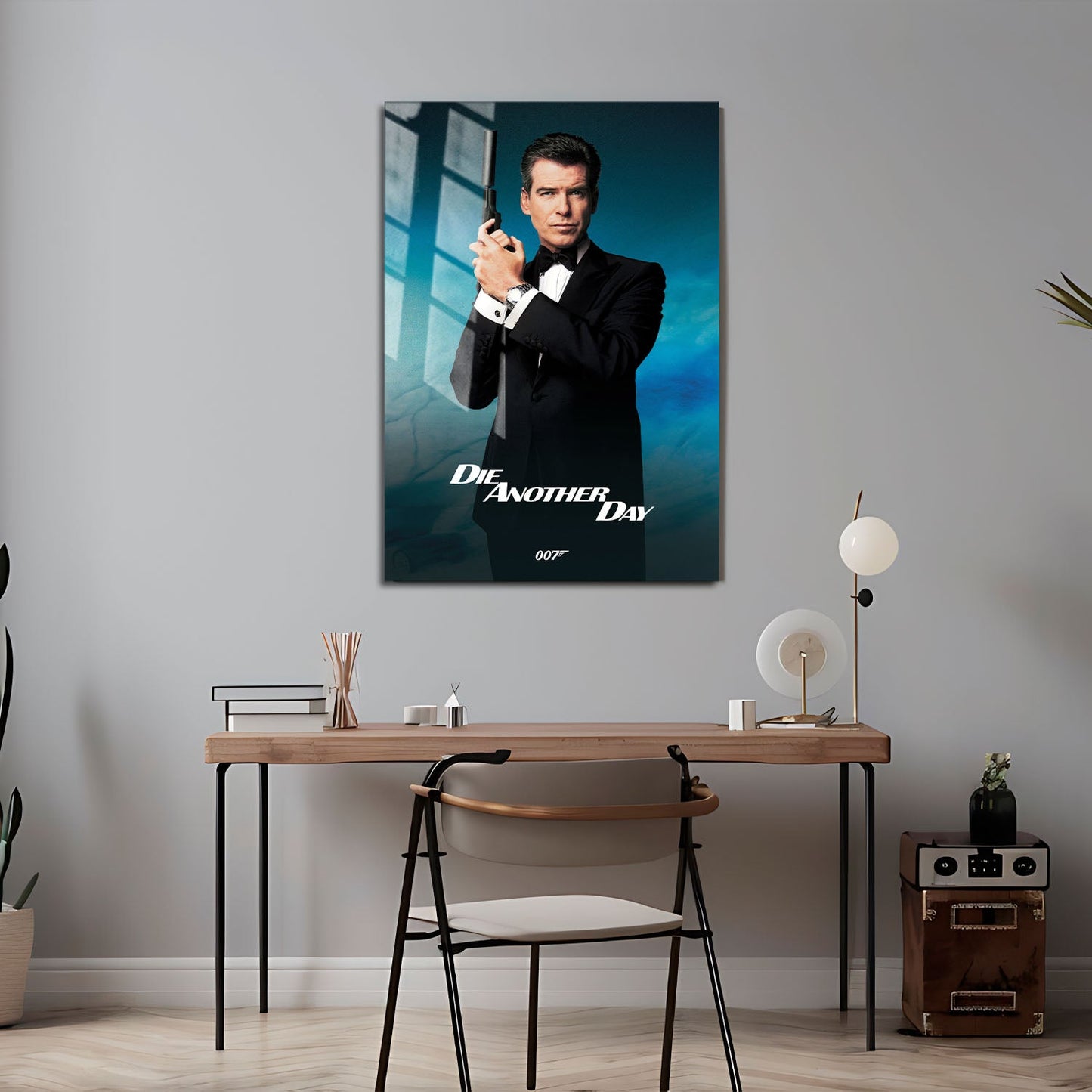 Flex Designs Metal Poster Die Another Day Classic 24 x 36" Home Goods - Movie 2002 Movie Metal Poster