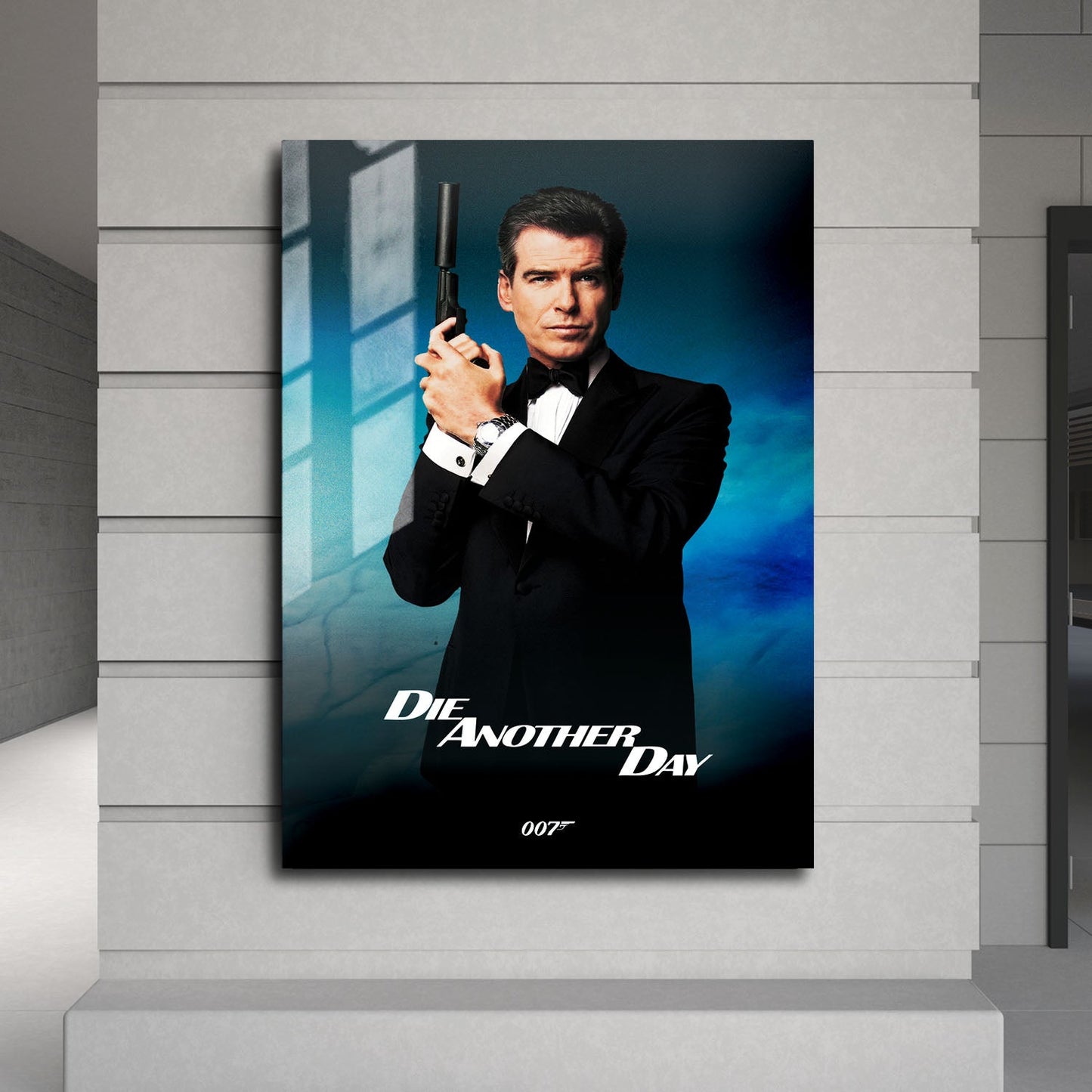 Flex Designs Metal Poster Die Another Day Classic 24 x 36" Home Goods - Movie 2002 Movie Metal Poster