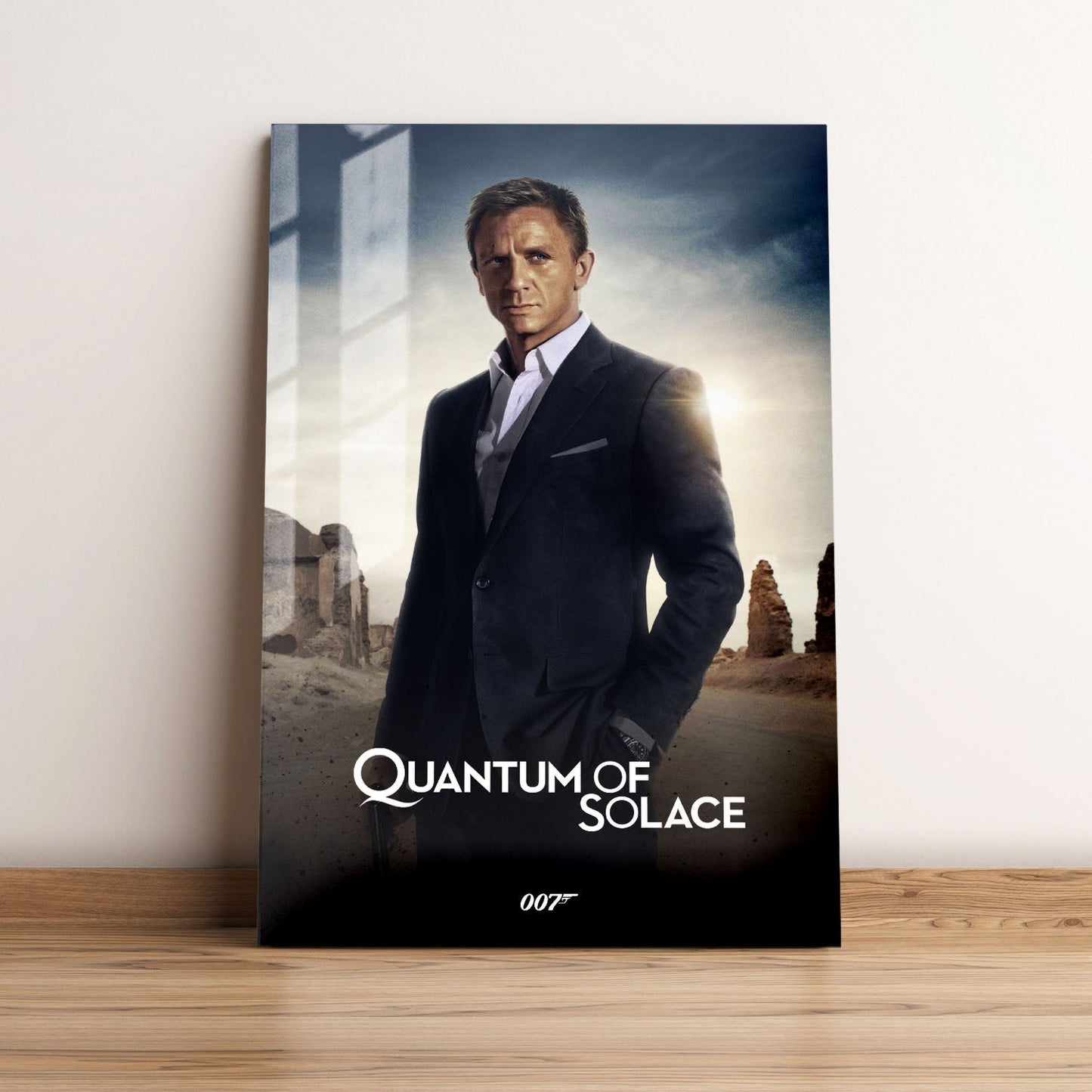 Quantum of Solace Classic Movie Metal Poster