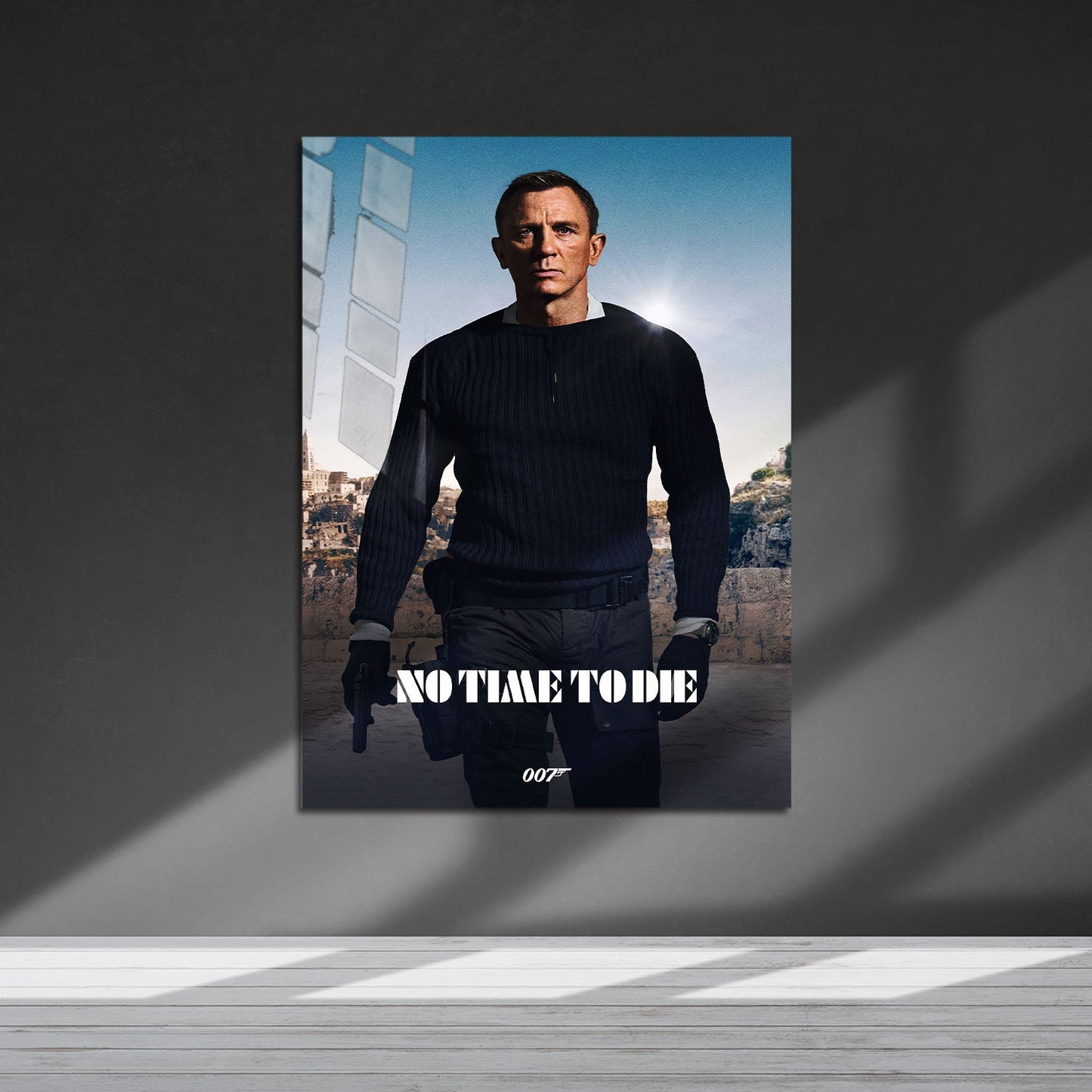 Flex Designs Metal Poster No Time to Die Classic 5 x 7" Home Goods - Movie 2021 Movie Metal Poster