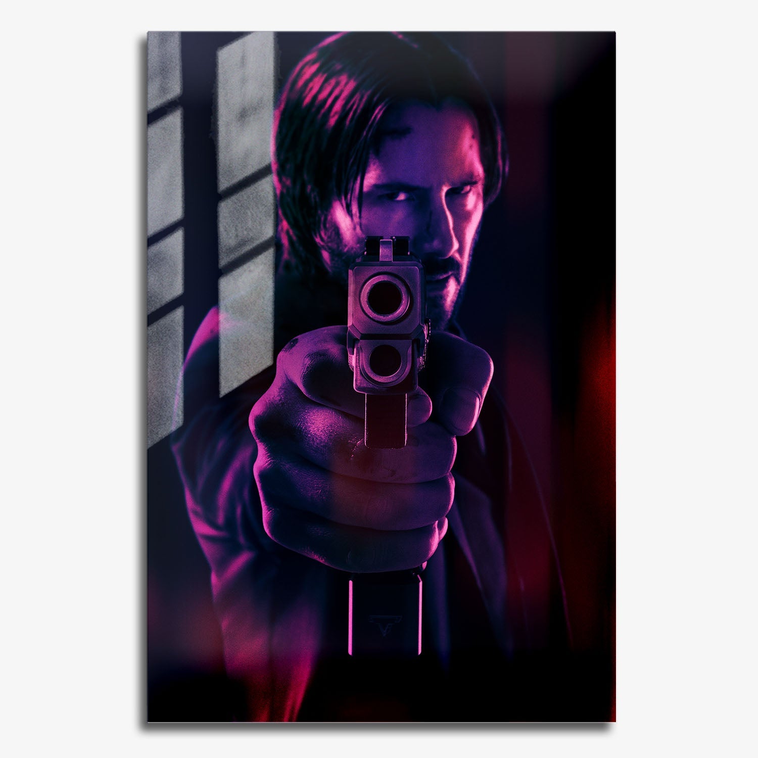 John Wick - Chapter 2 Key Art Metal Poster Movie Metal Poster – Flex ...