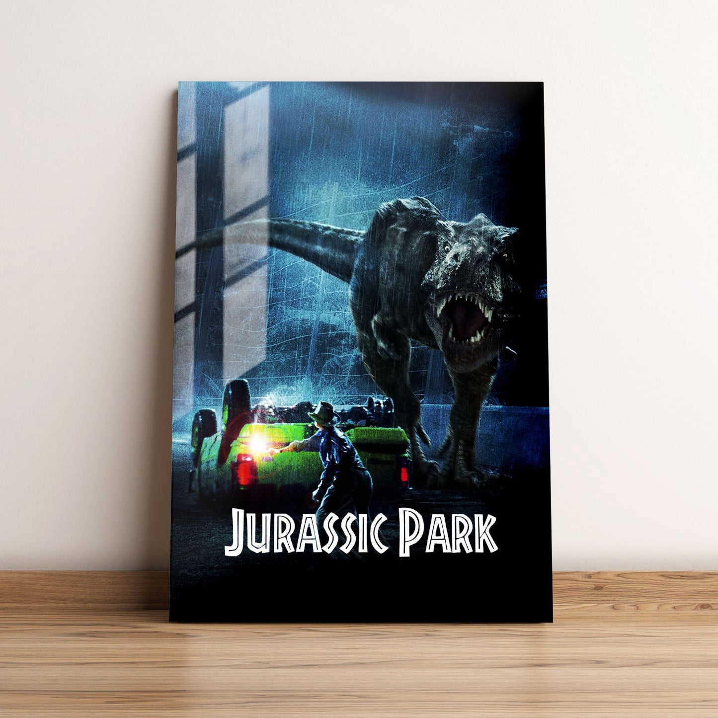 Jurassic Park Classic Movie Metal Poster