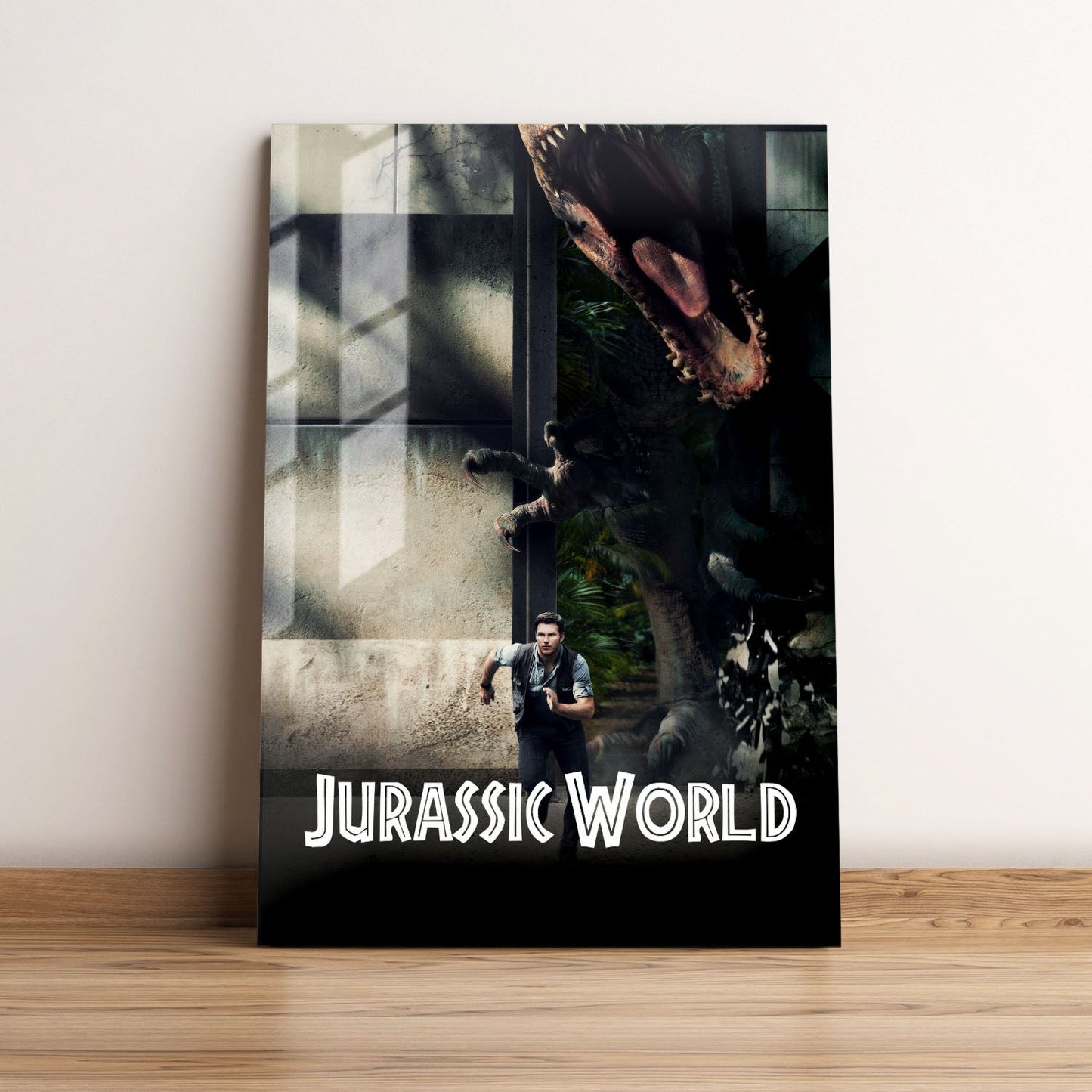 Jurassic World Classic Movie Metal Poster