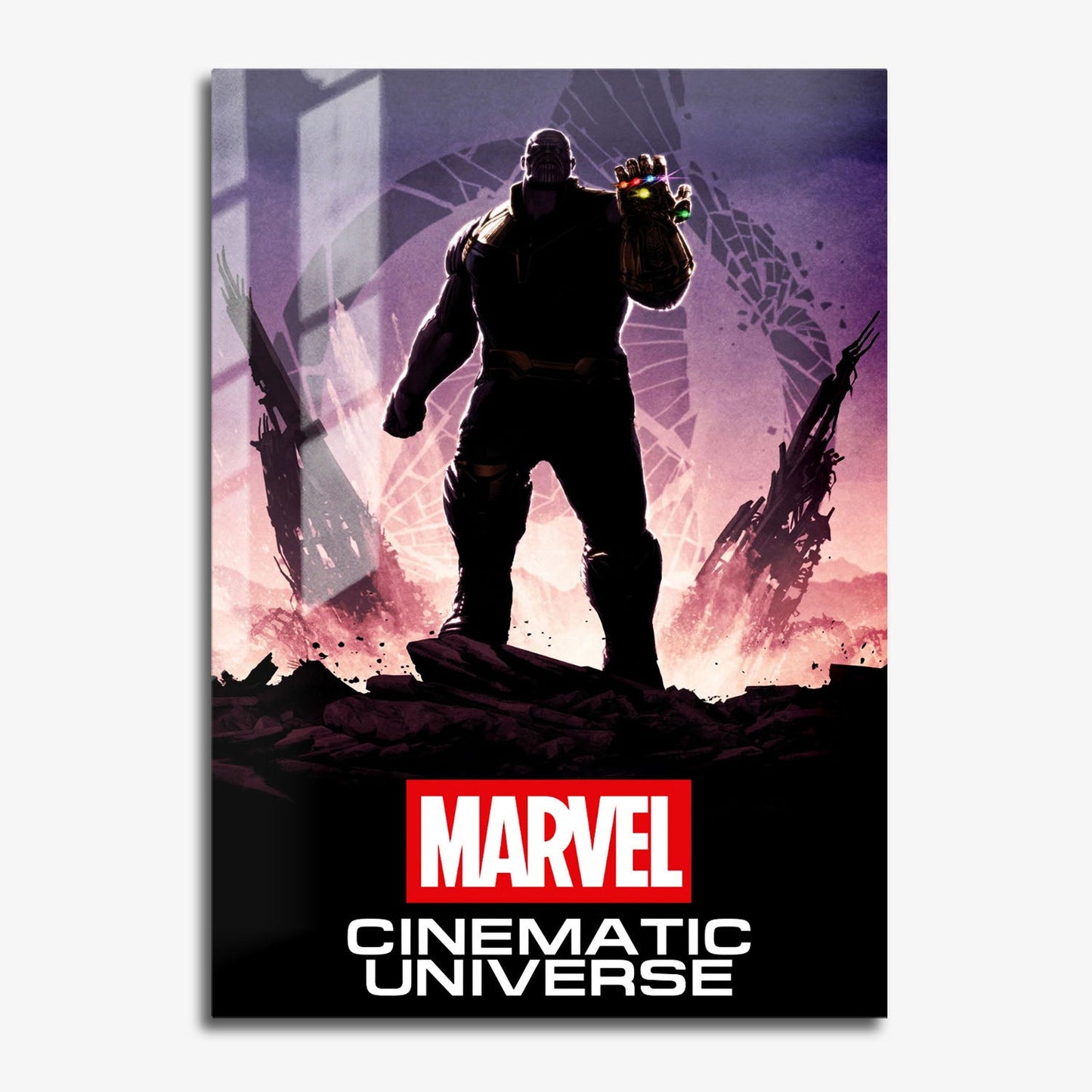 Flex Designs Metal Poster Marvel Cinematic Universe 11 x 17" Home Goods - Movie Movie Metal Poster