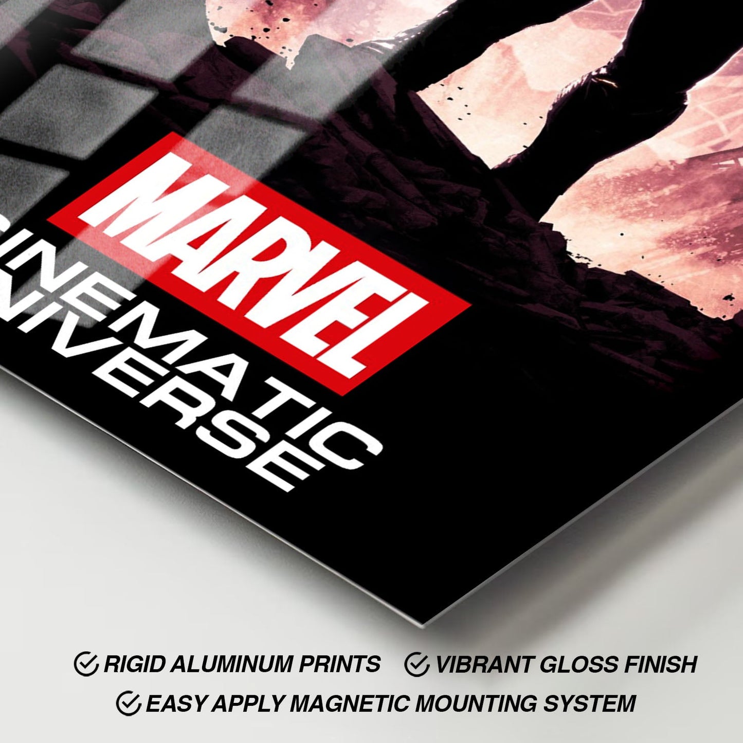 Flex Designs Metal Poster Marvel Cinematic Universe 11 x 17" Home Goods - Movie Movie Metal Poster