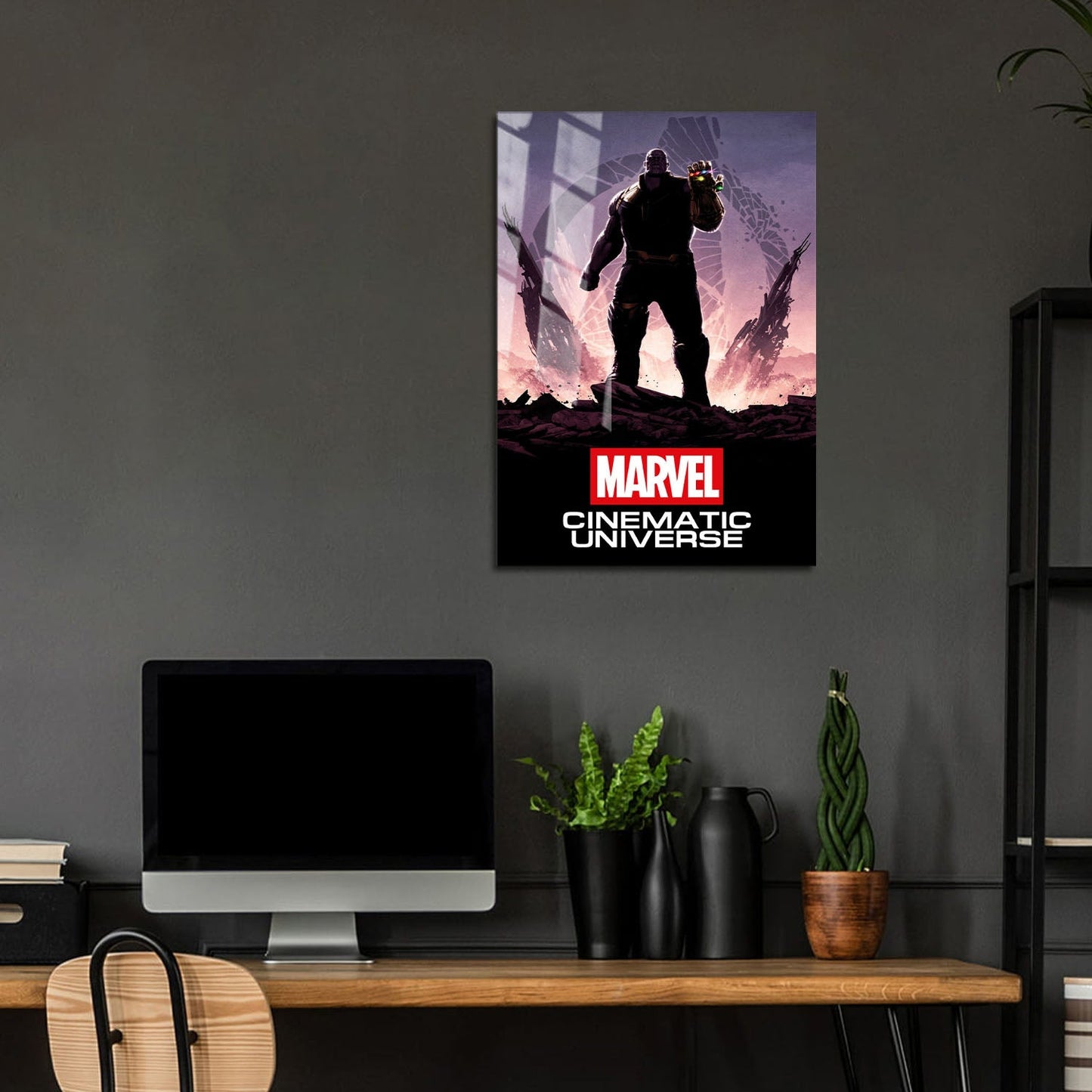 Flex Designs Metal Poster Marvel Cinematic Universe 5 x 7" Home Goods - Movie Movie Metal Poster