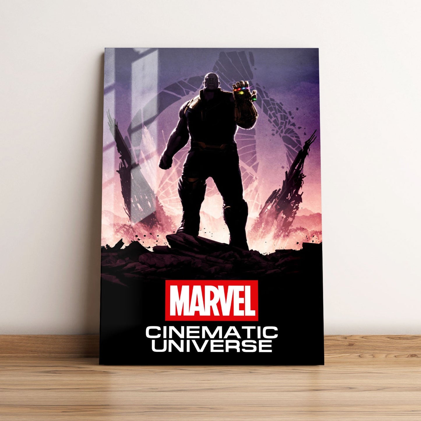 Marvel Cinematic Universe Movie Metal Poster
