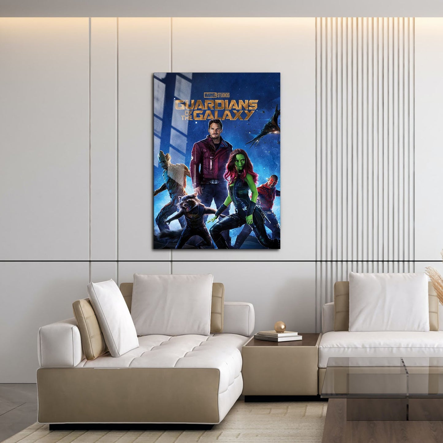 Flex Designs Metal Poster Guardians of the Galaxy 16 x 24" Home Goods - Movie 2014 Movie Metal Poster