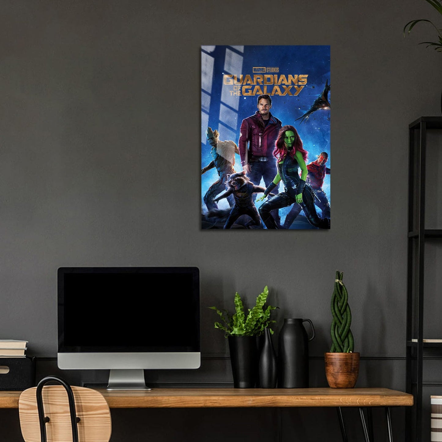 Flex Designs Metal Poster Guardians of the Galaxy 5 x 7" Home Goods - Movie 2014 Movie Metal Poster