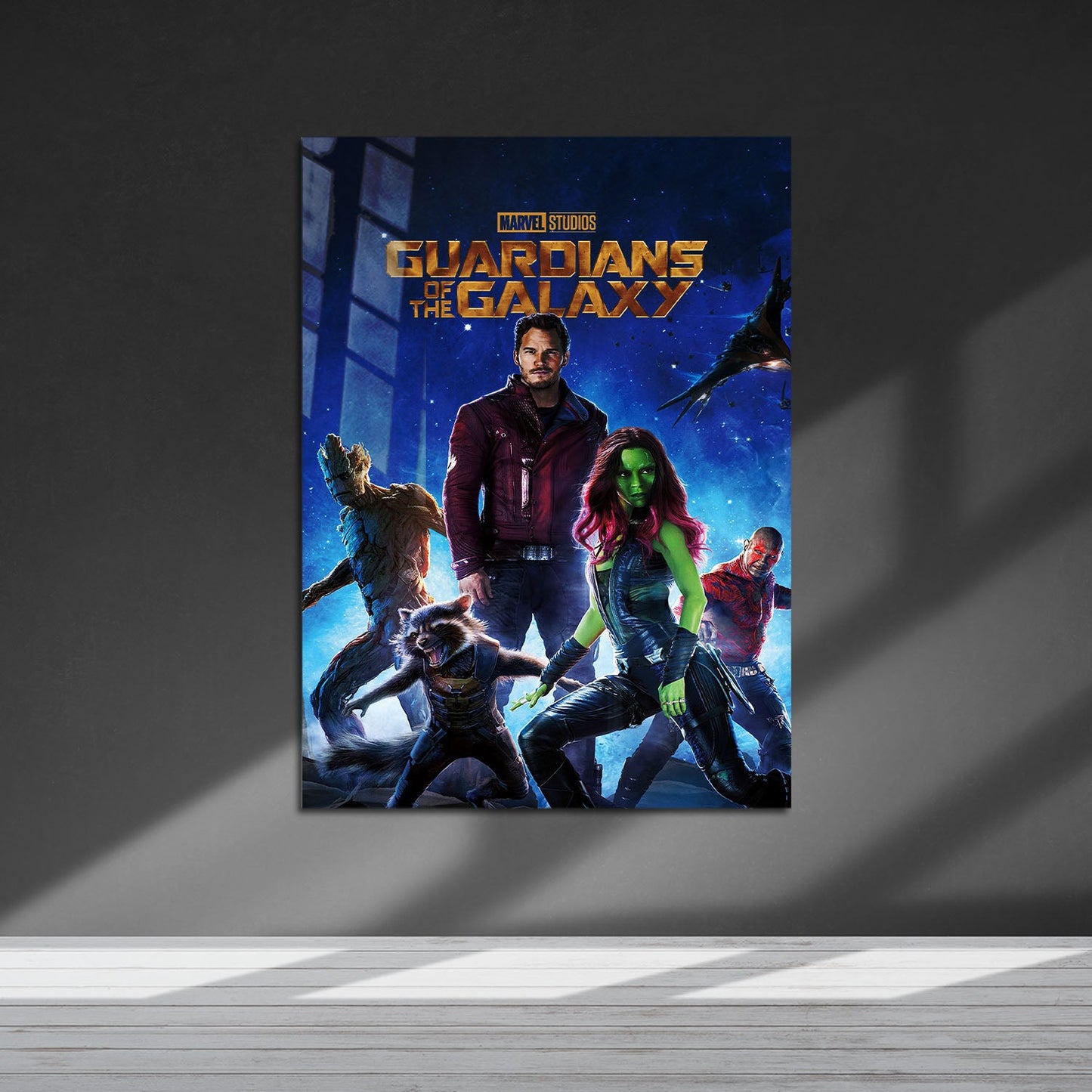 Flex Designs Metal Poster Guardians of the Galaxy 5 x 7" Home Goods - Movie 2014 Movie Metal Poster