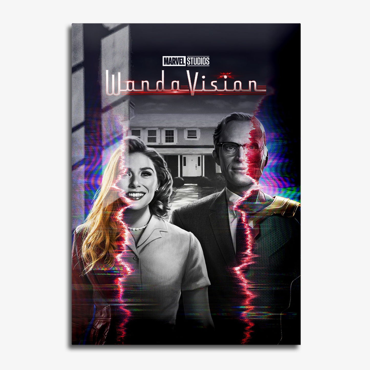 Flex Designs Metal Poster WandaVision 11 x 17" Home Goods - Movie 2021 Movie Metal Poster