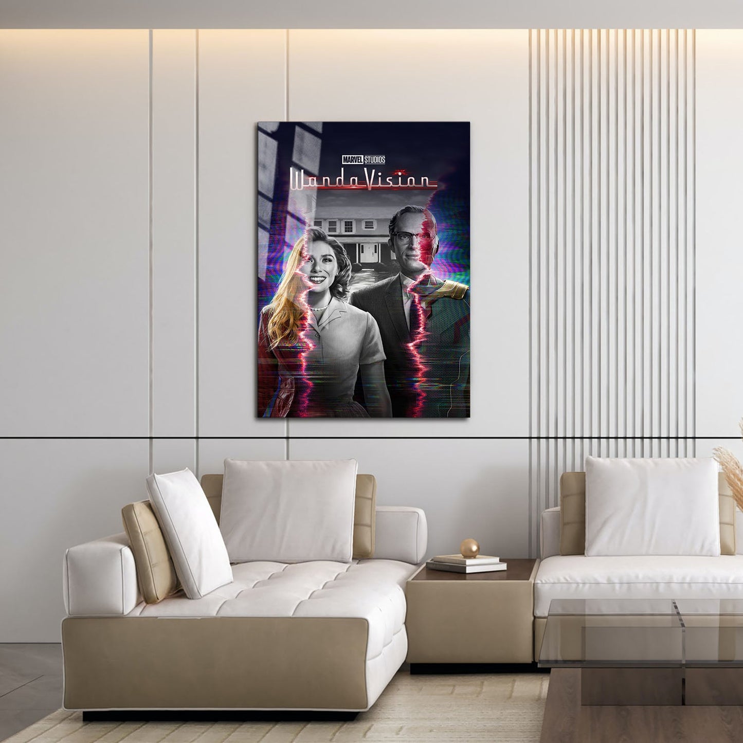 Flex Designs Metal Poster WandaVision 16 x 24" Home Goods - Movie 2021 Movie Metal Poster