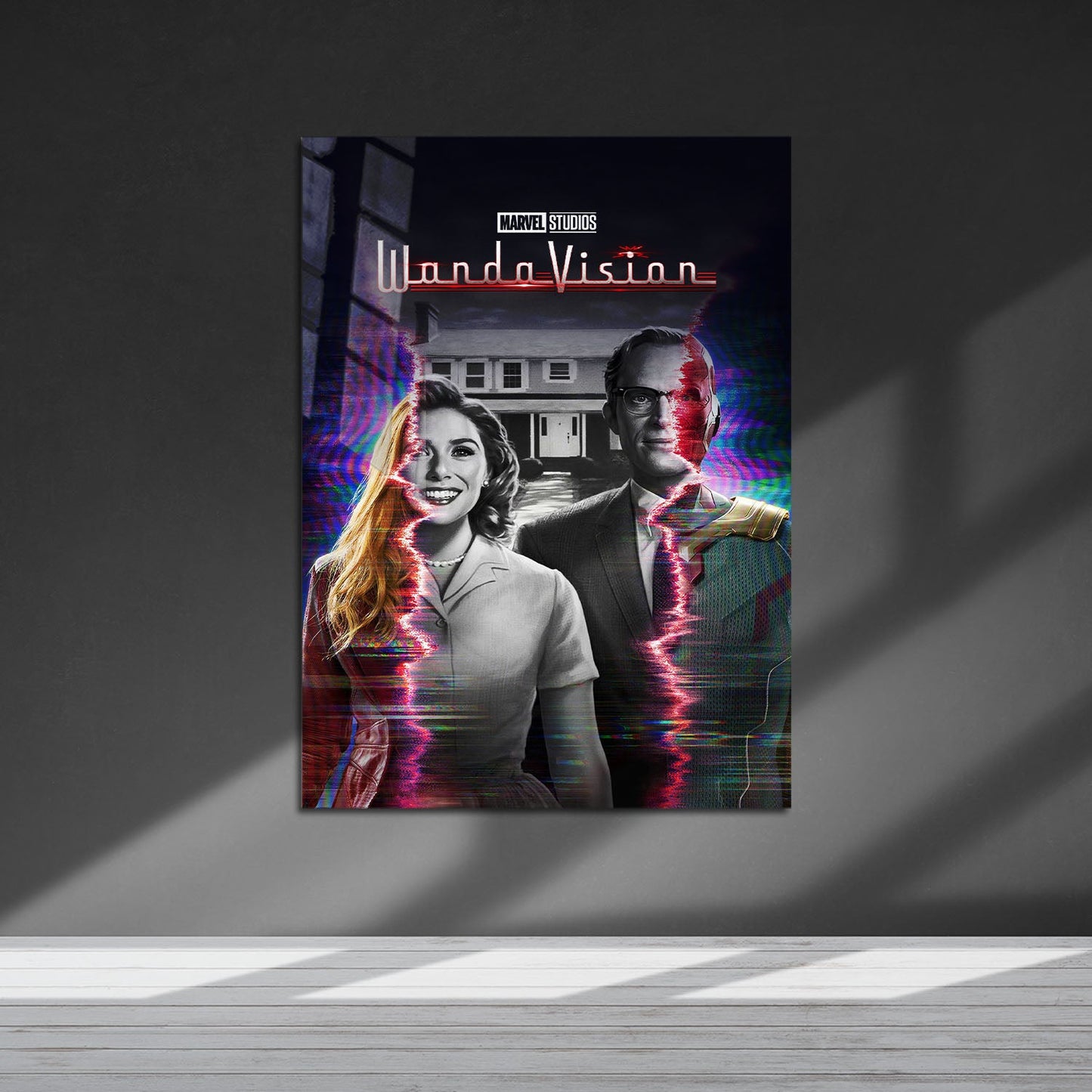 Flex Designs Metal Poster WandaVision 5 x 7" Home Goods - Movie 2021 Movie Metal Poster