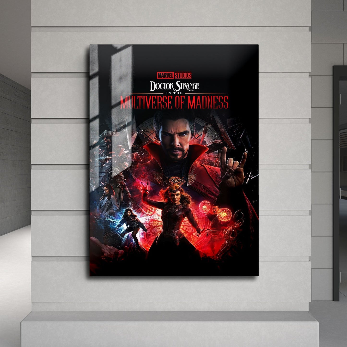 Flex Designs Metal Poster Doctor Strange in the Multiverse of Madness 24 x 36" Home Goods - Movie 2022 Movie Metal Poster