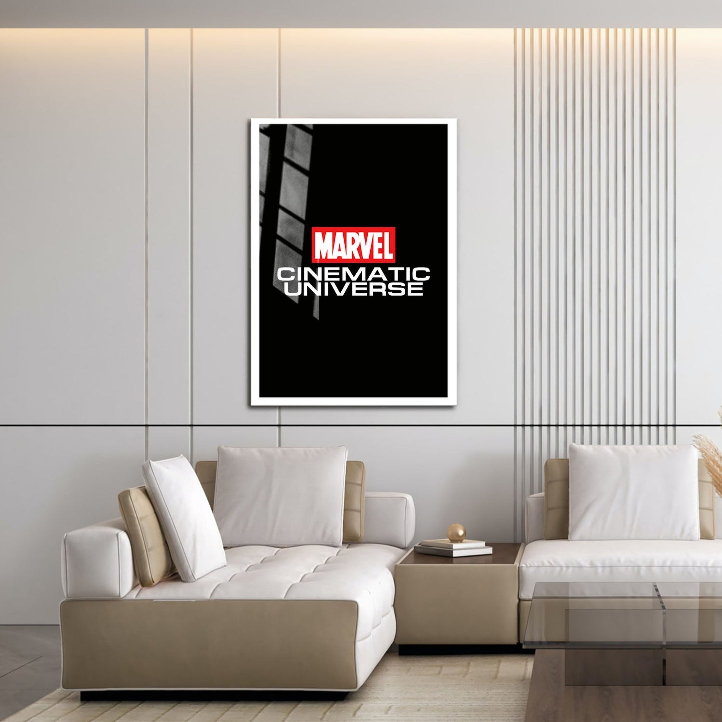 Flex Designs Metal Poster Marvel Cinematic Universe Minimalist 16 x 24" Home Goods - Movie Movie Metal Poster