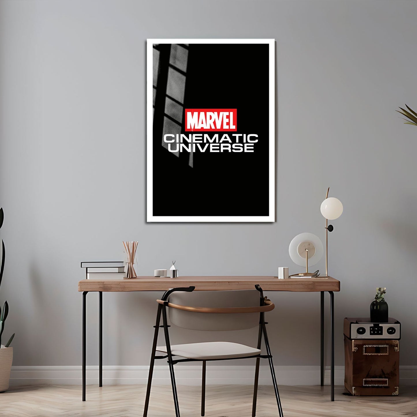 Flex Designs Metal Poster Marvel Cinematic Universe Minimalist 24 x 36" Home Goods - Movie Movie Metal Poster