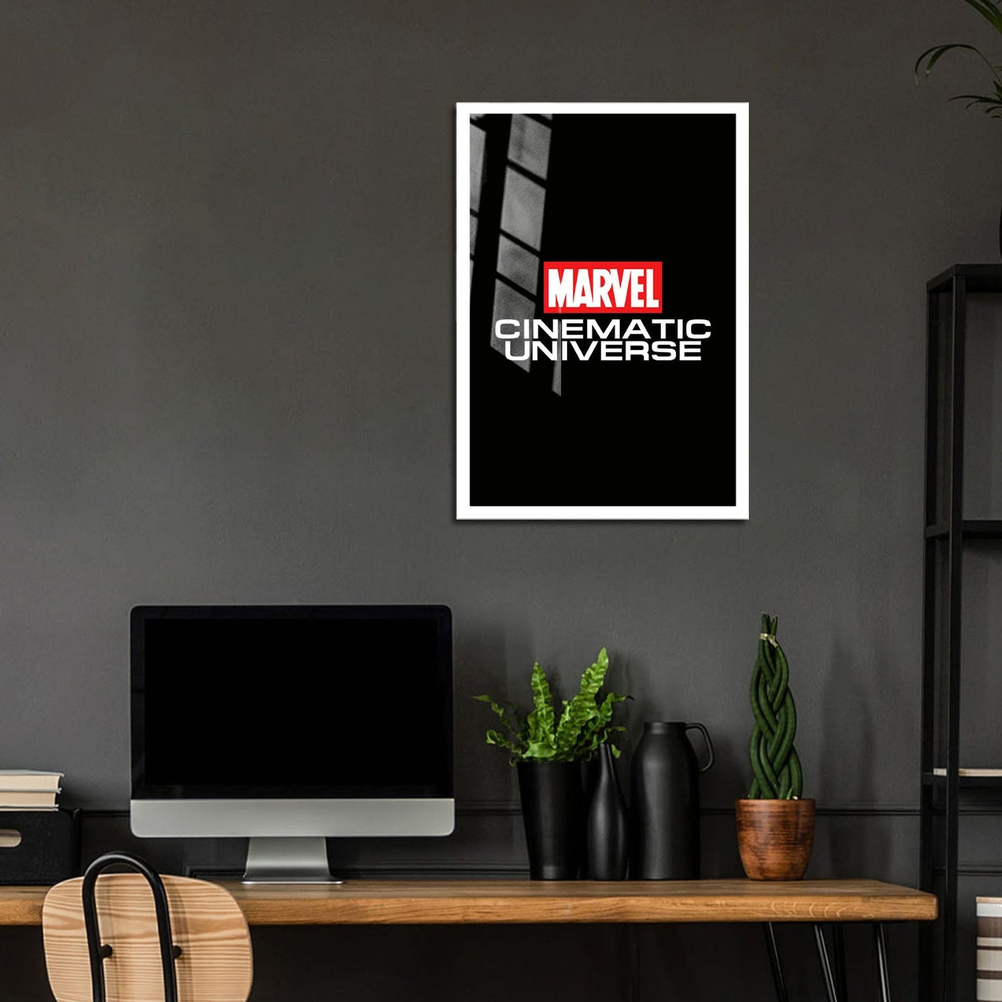 Flex Designs Metal Poster Marvel Cinematic Universe Minimalist 5 x 7" Home Goods - Movie Movie Metal Poster
