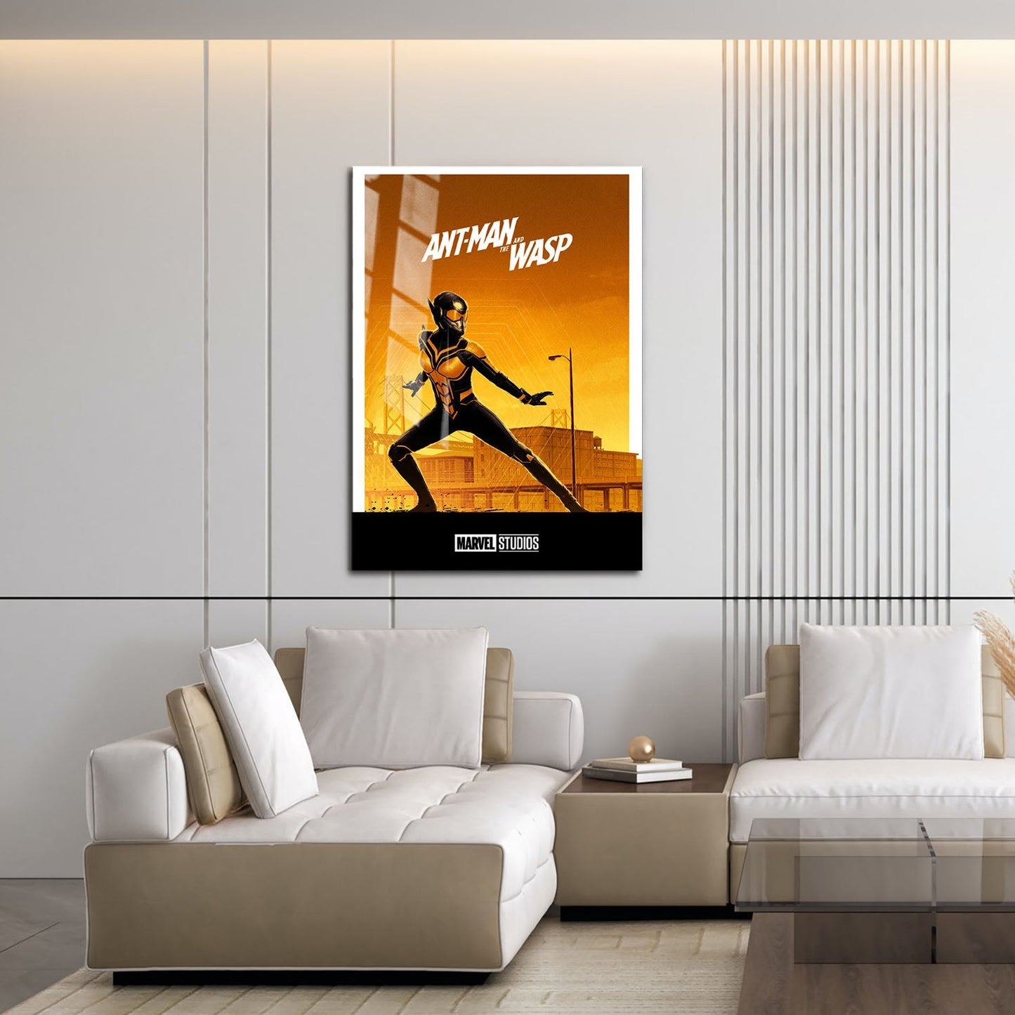 Flex Designs Metal Poster Ant-Man and the Wasp Minimalist 16 x 24" Home Goods - Movie 2018 Movie Metal Poster