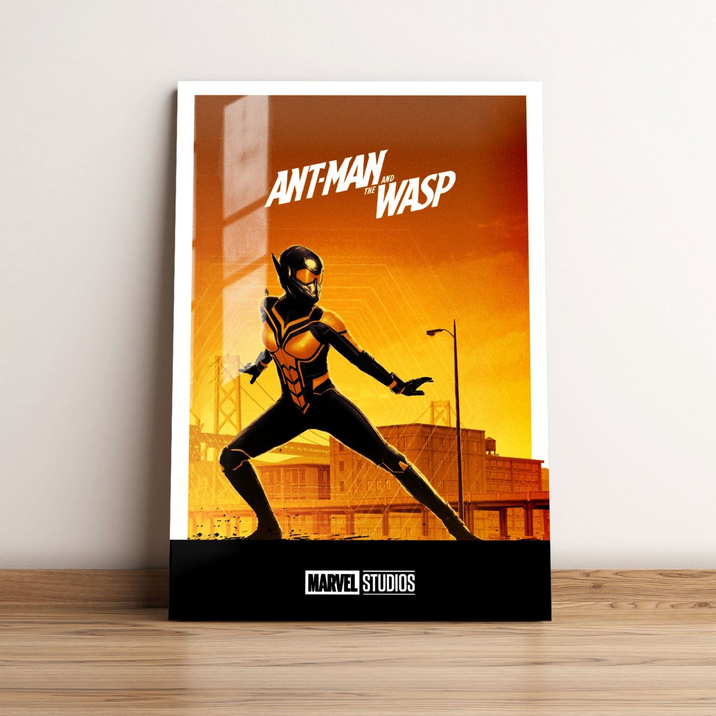 Ant-Man and the Wasp Minimalist Movie Metal Poster