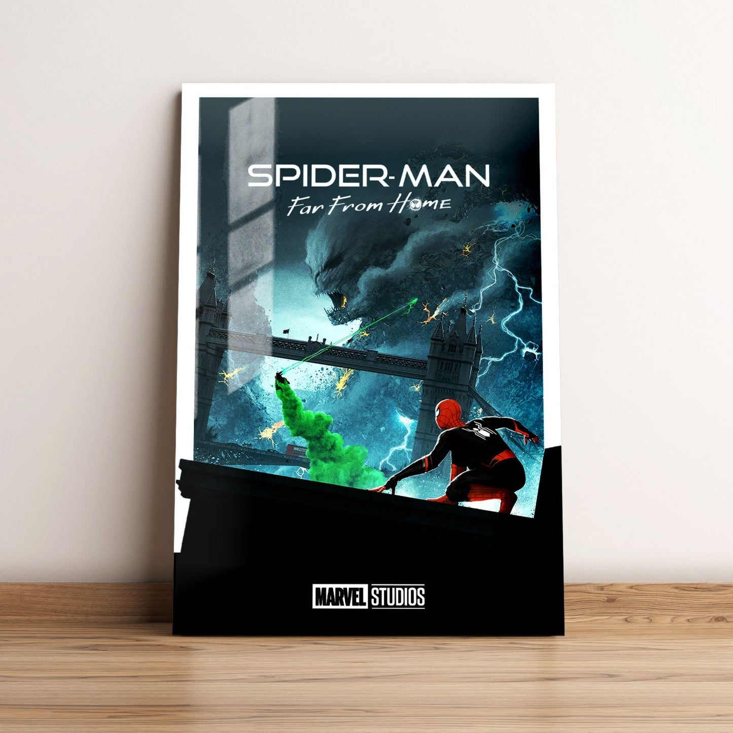 Spider-Man Far From Home Minimalist Movie Metal Poster