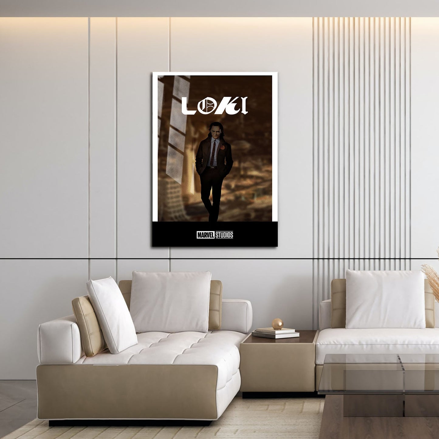 Flex Designs Metal Poster Loki Minimalist 16 x 24" Home Goods - TV Show 2021 TV Show Metal Poster