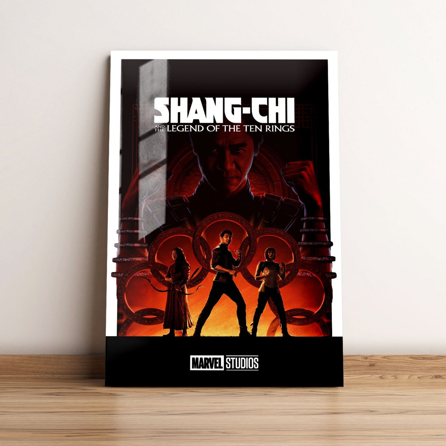 Shang-Chi and the Legend of the Ten Rings Minimalist Movie Metal Poster