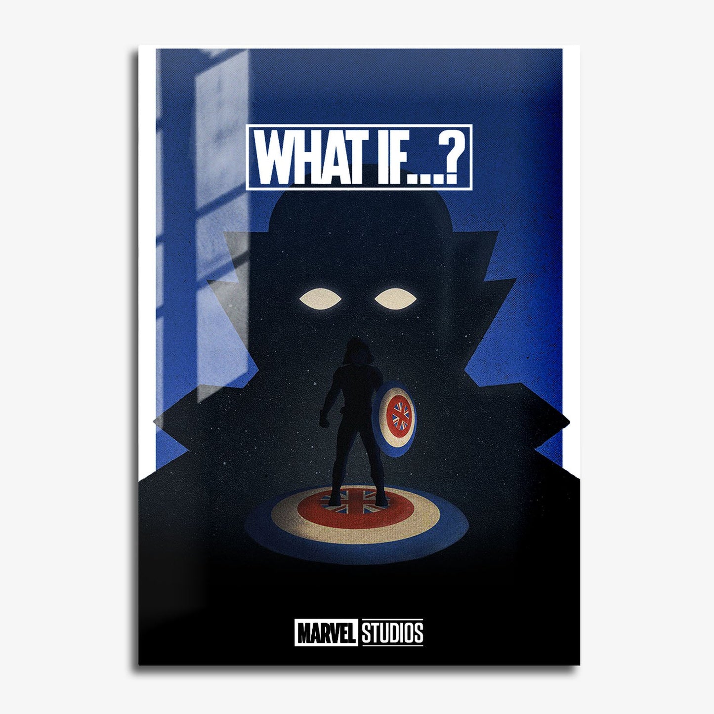 Flex Designs Metal Poster What If Minimalist 11 x 17" Home Goods - TV Show 2021 TV Show Metal Poster