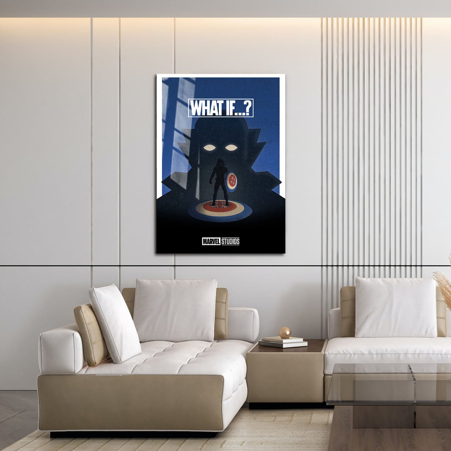 Flex Designs Metal Poster What If Minimalist 16 x 24" Home Goods - TV Show 2021 TV Show Metal Poster