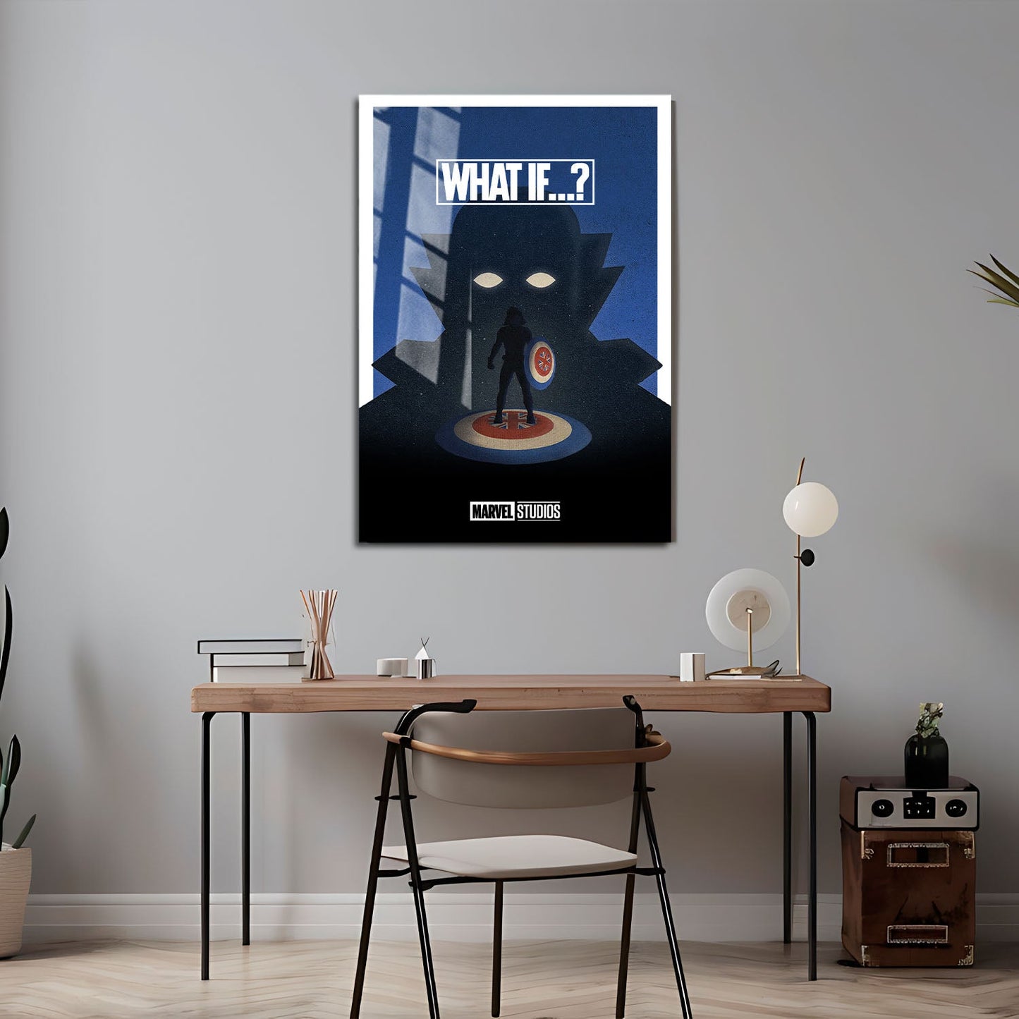 Flex Designs Metal Poster What If Minimalist 24 x 36" Home Goods - TV Show 2021 TV Show Metal Poster