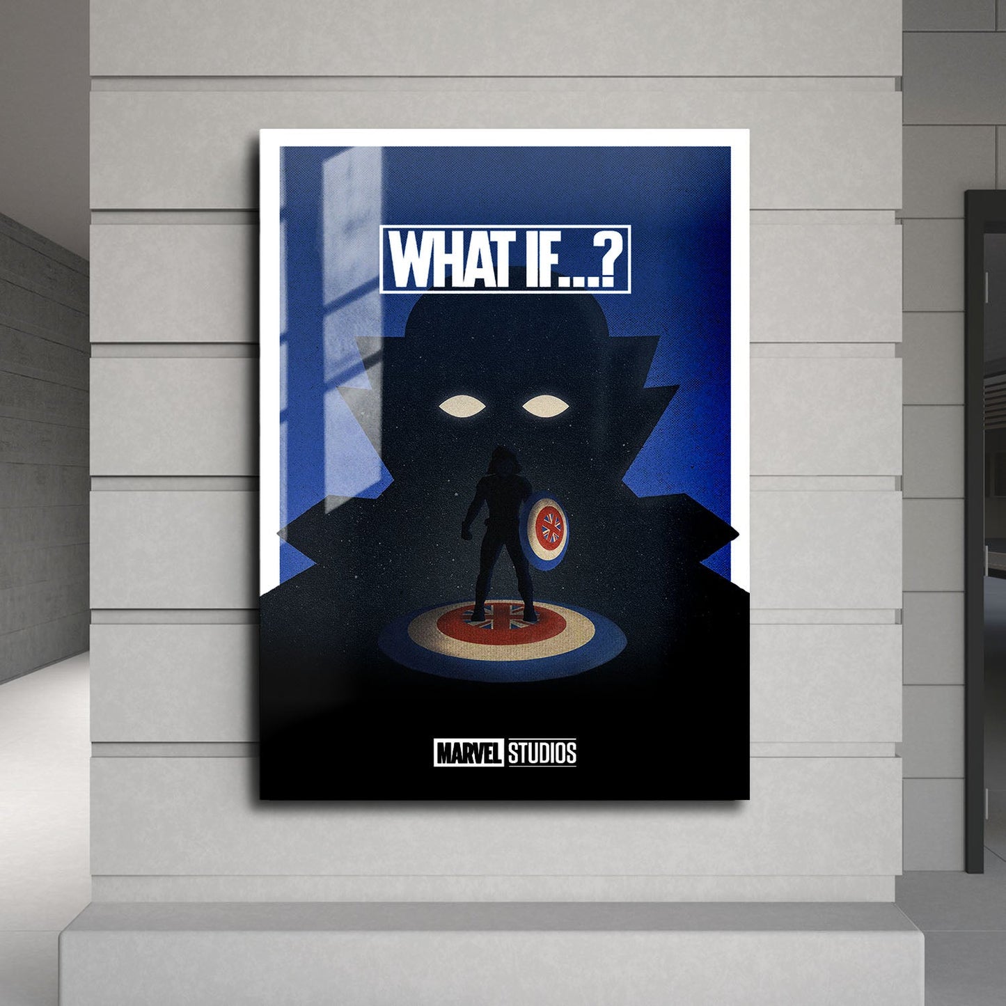 Flex Designs Metal Poster What If Minimalist 24 x 36" Home Goods - TV Show 2021 TV Show Metal Poster