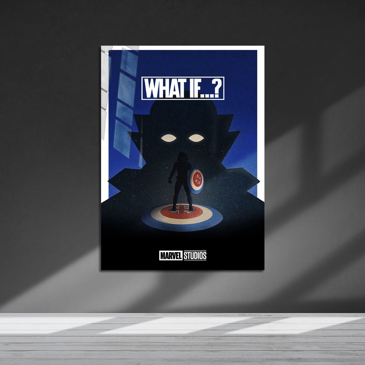Flex Designs Metal Poster What If Minimalist 5 x 7" Home Goods - TV Show 2021 TV Show Metal Poster