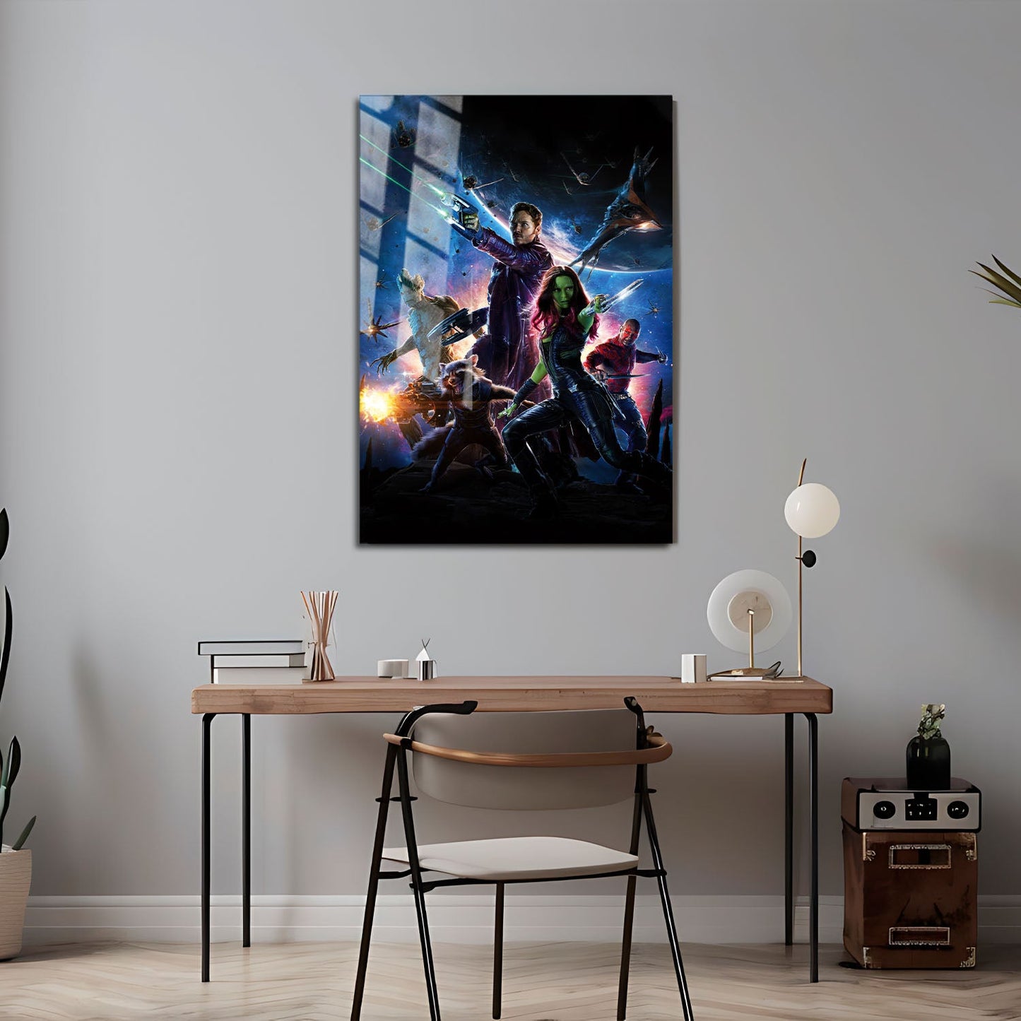 Flex Designs Metal Poster Guardians of the Galaxy Textless 24 x 36" Home Goods - Movie 2014 Movie Metal Poster
