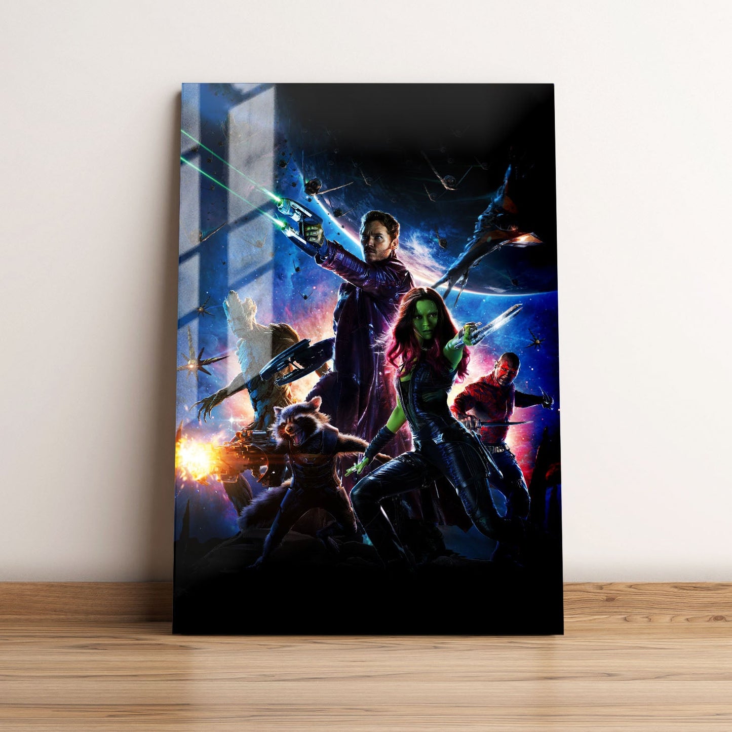 Guardians of the Galaxy Textless Movie Metal Poster