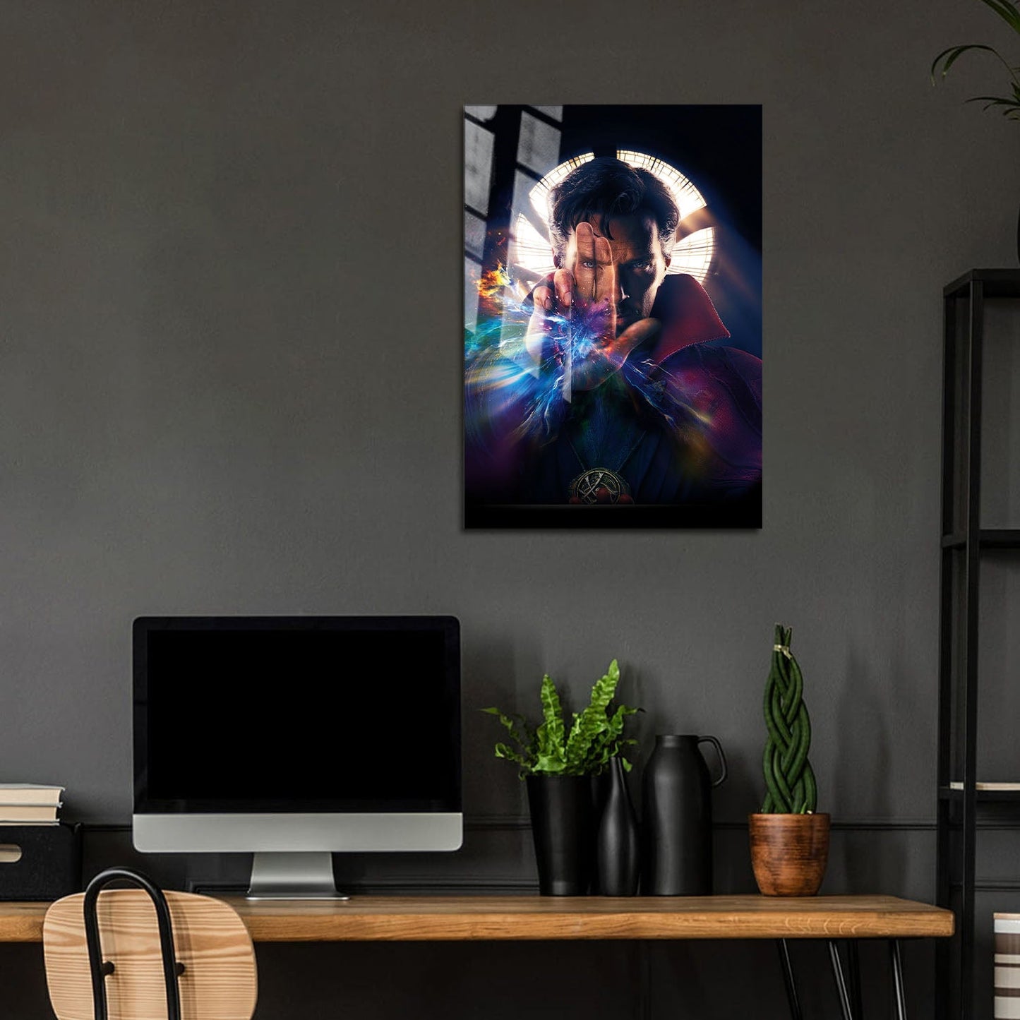 Flex Designs Metal Poster Doctor Strange Textless 5 x 7" Home Goods - Movie 2016 Movie Metal Poster