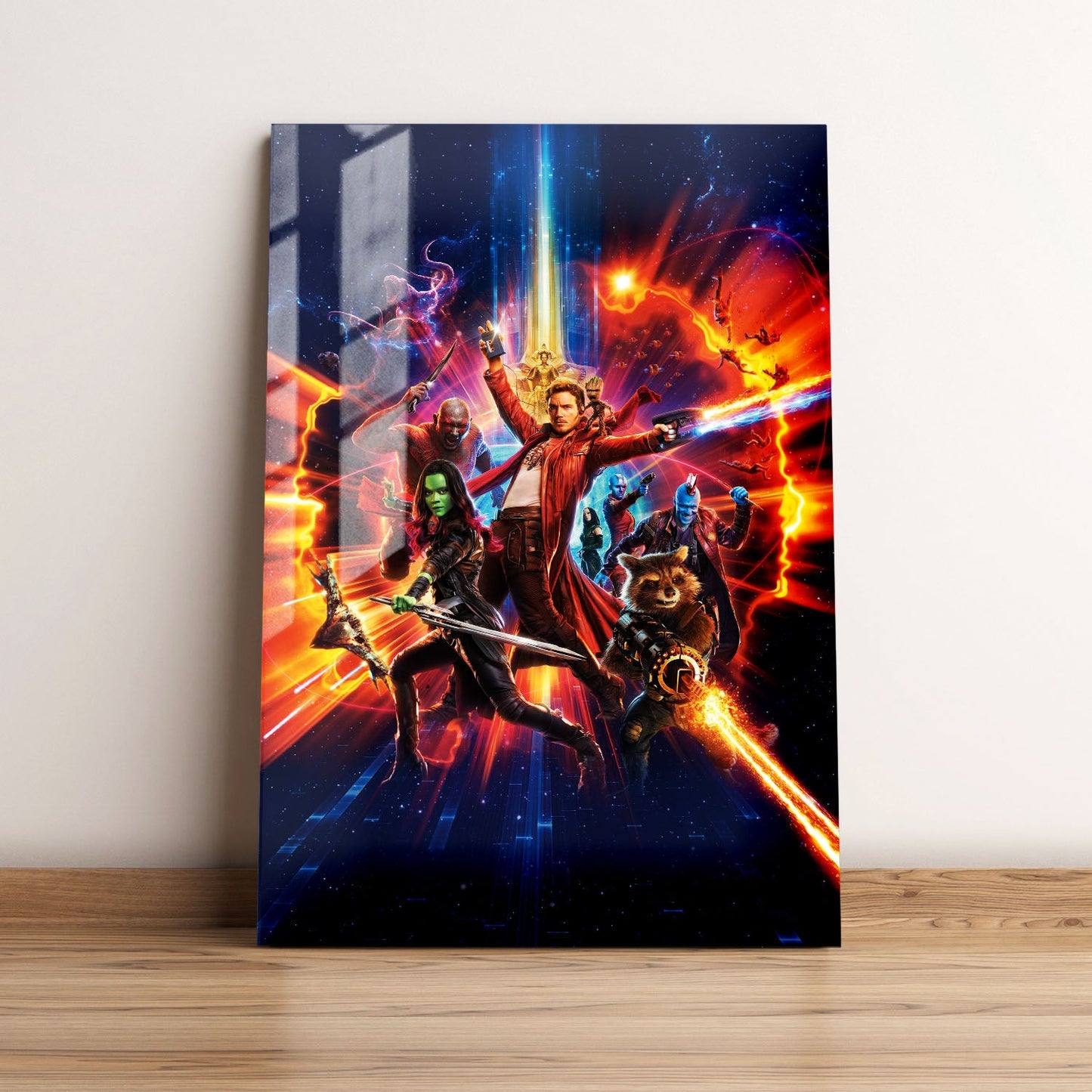 Guardians of the Galaxy Vol 2 Textless Movie Metal Poster