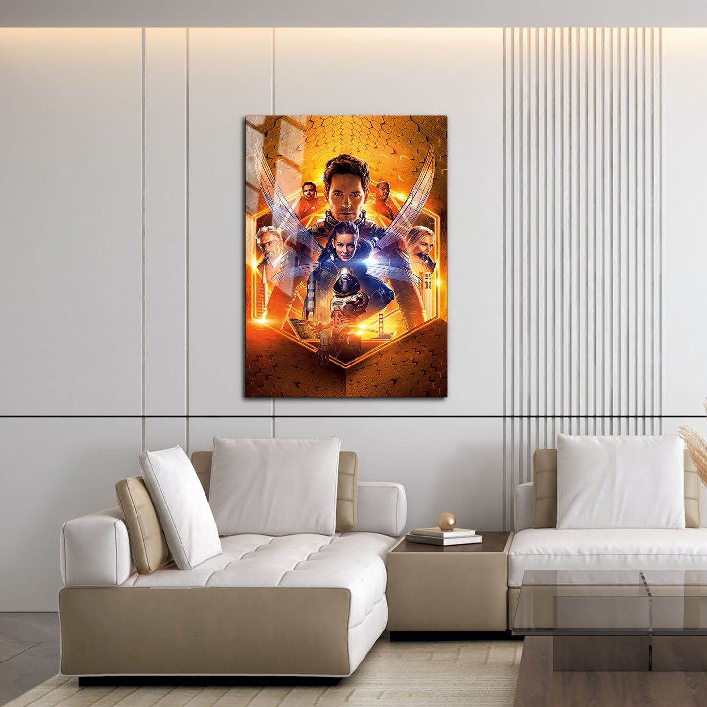 Flex Designs Metal Poster Ant-Man and the Wasp Textless 16 x 24" Home Goods - Movie 2018 Movie Metal Poster