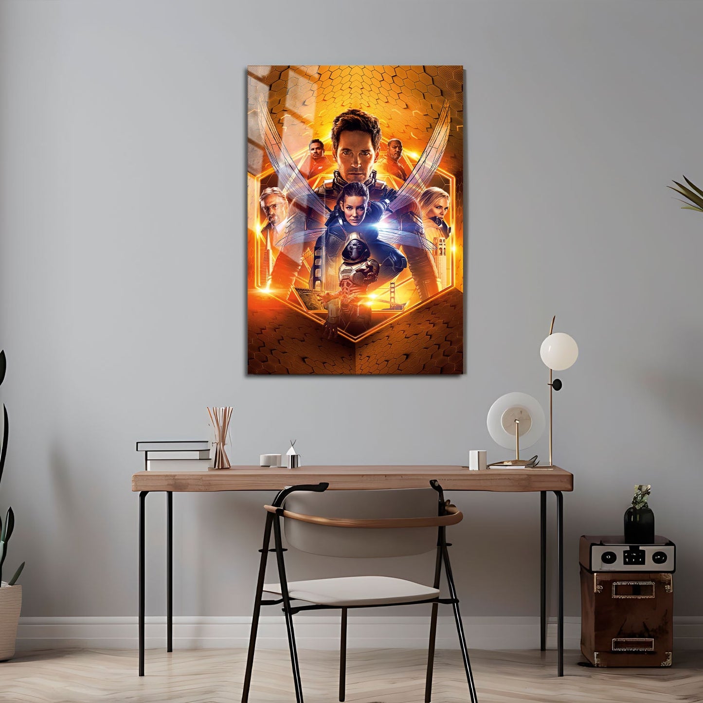 Flex Designs Metal Poster Ant-Man and the Wasp Textless 24 x 36" Home Goods - Movie 2018 Movie Metal Poster