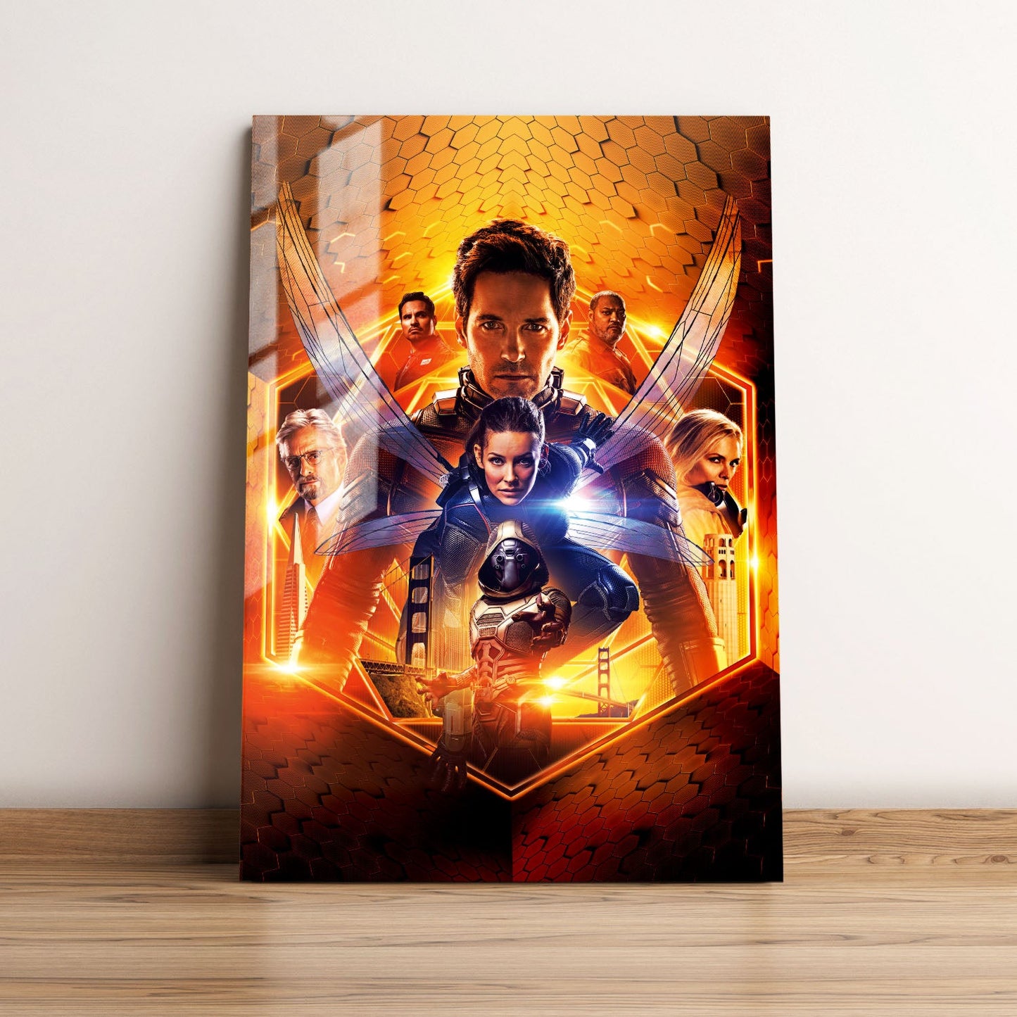Ant-Man and the Wasp Textless Movie Metal Poster