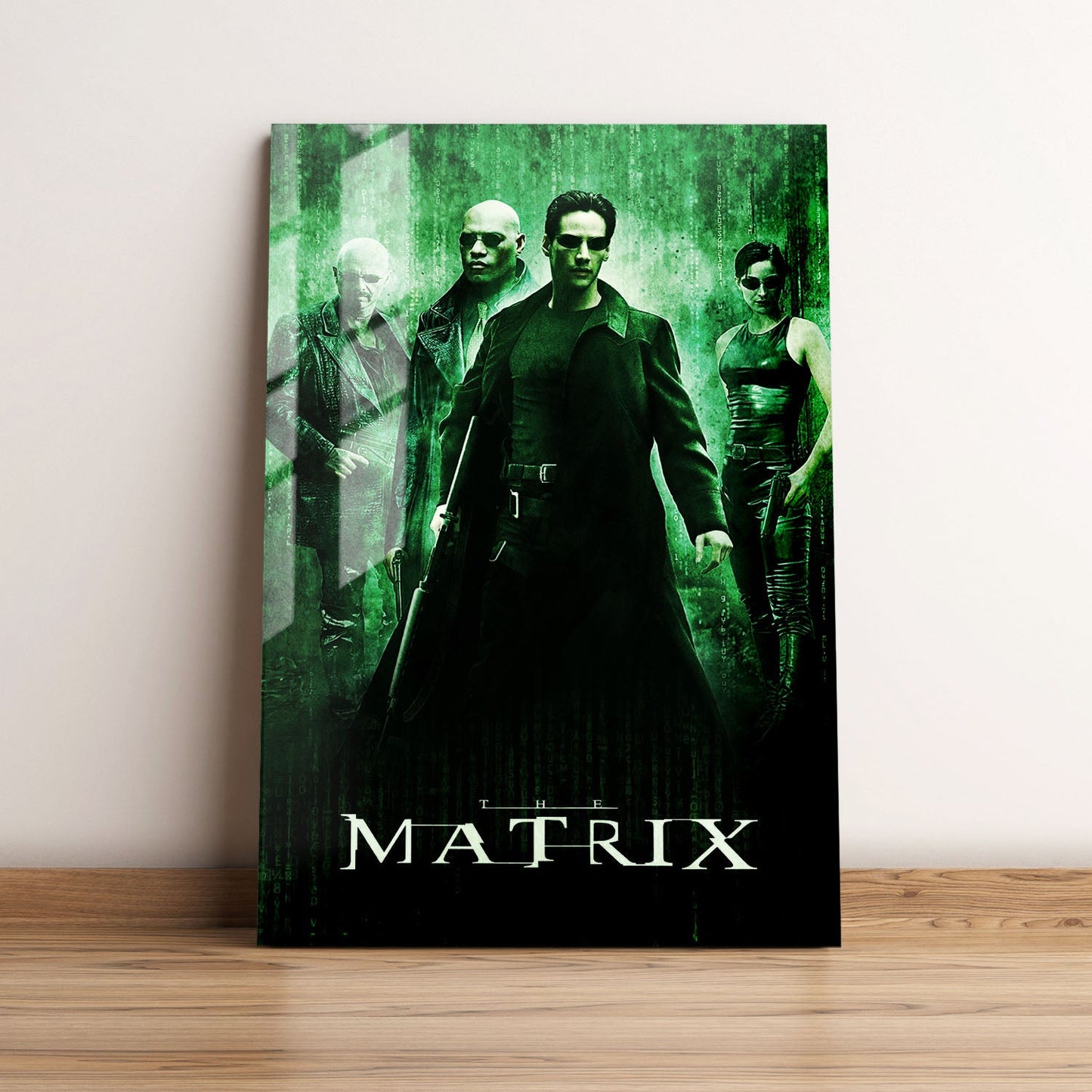 The Matrix Classic Movie Metal Poster