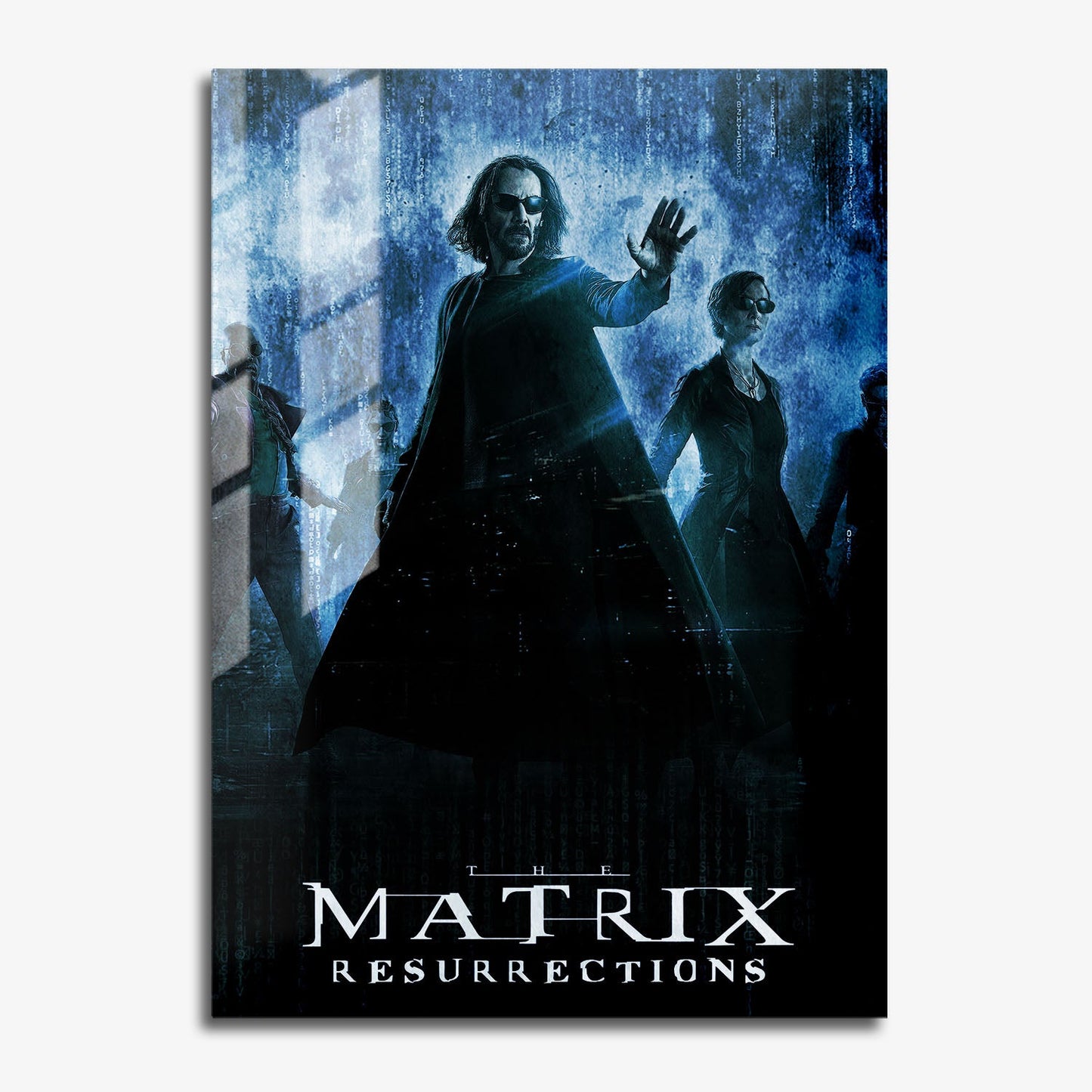 Flex Designs Metal Poster The Matrix Resurrections Classic 11 x 17" Home Goods - Movie 2021 Movie Metal Poster