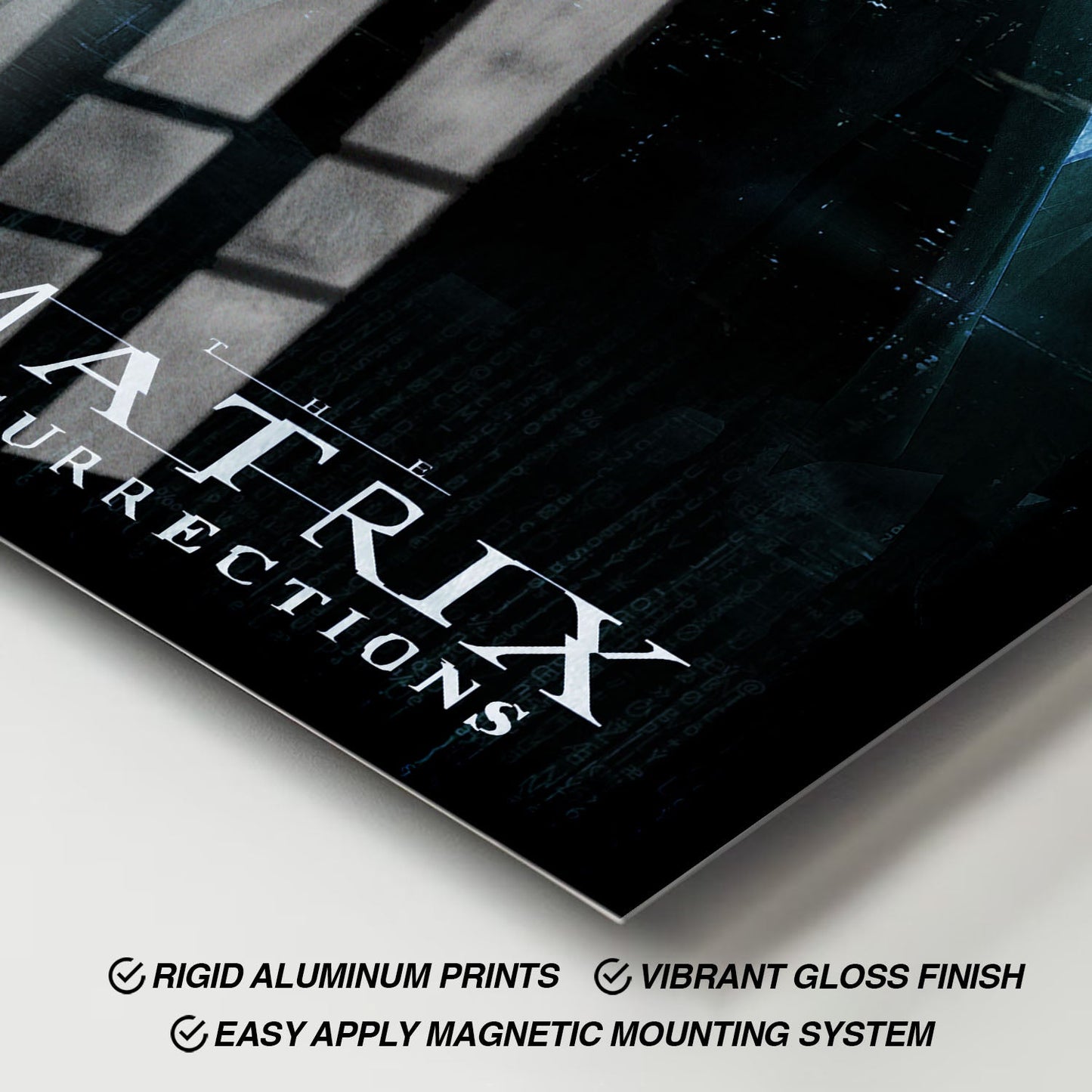 Flex Designs Metal Poster The Matrix Resurrections Classic 11 x 17" Home Goods - Movie 2021 Movie Metal Poster