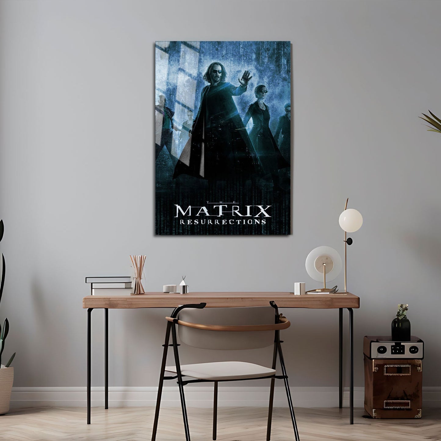 Flex Designs Metal Poster The Matrix Resurrections Classic 24 x 36" Home Goods - Movie 2021 Movie Metal Poster