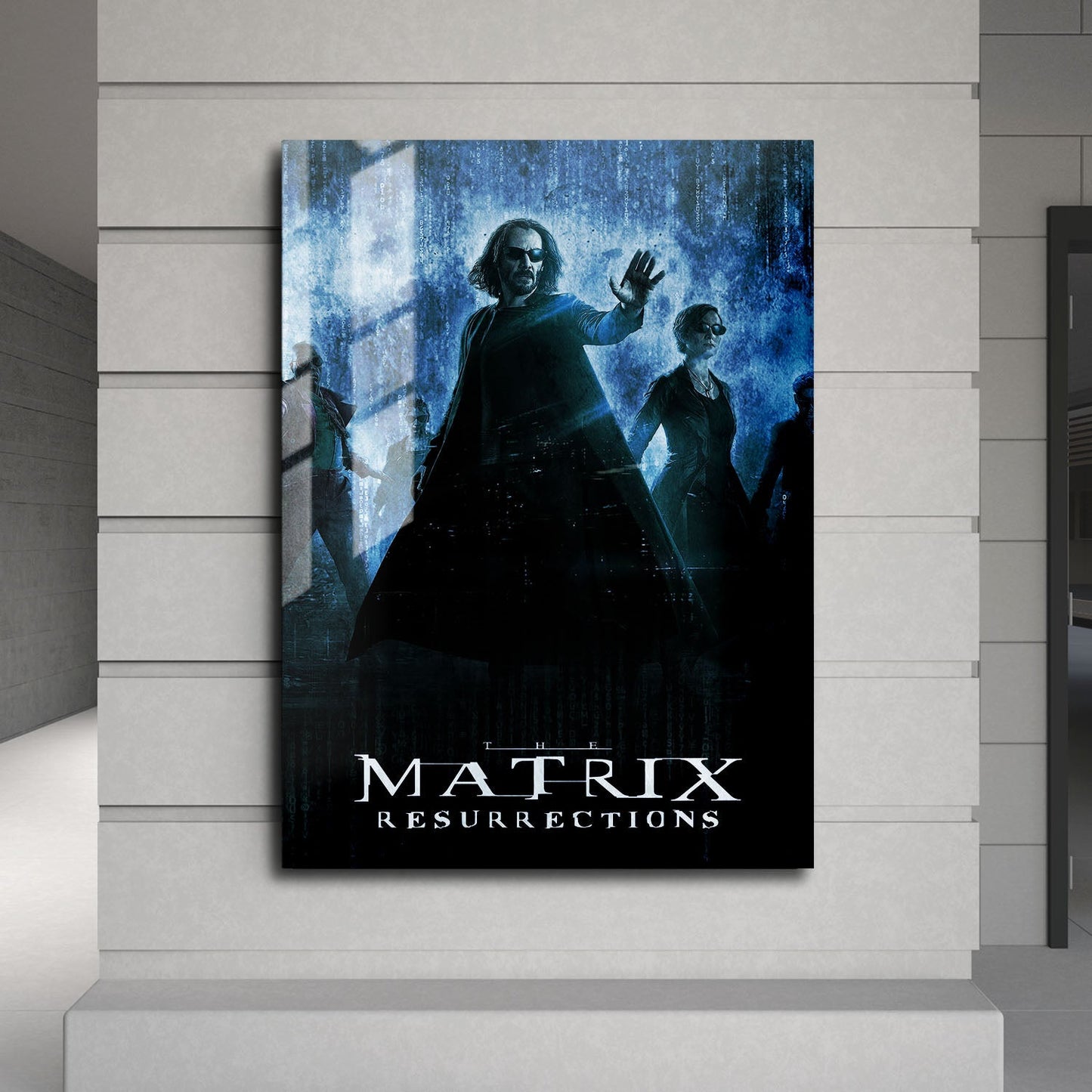 Flex Designs Metal Poster The Matrix Resurrections Classic 24 x 36" Home Goods - Movie 2021 Movie Metal Poster