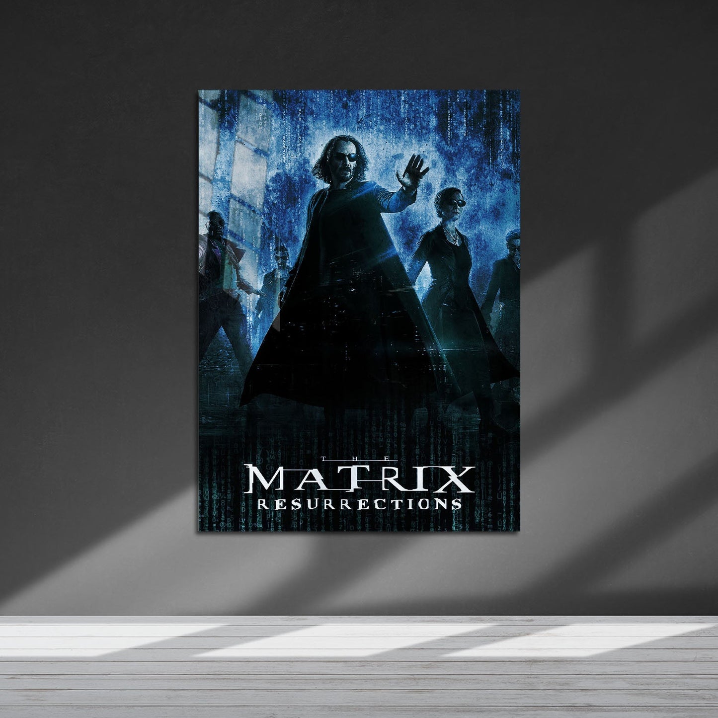 Flex Designs Metal Poster The Matrix Resurrections Classic 5 x 7" Home Goods - Movie 2021 Movie Metal Poster